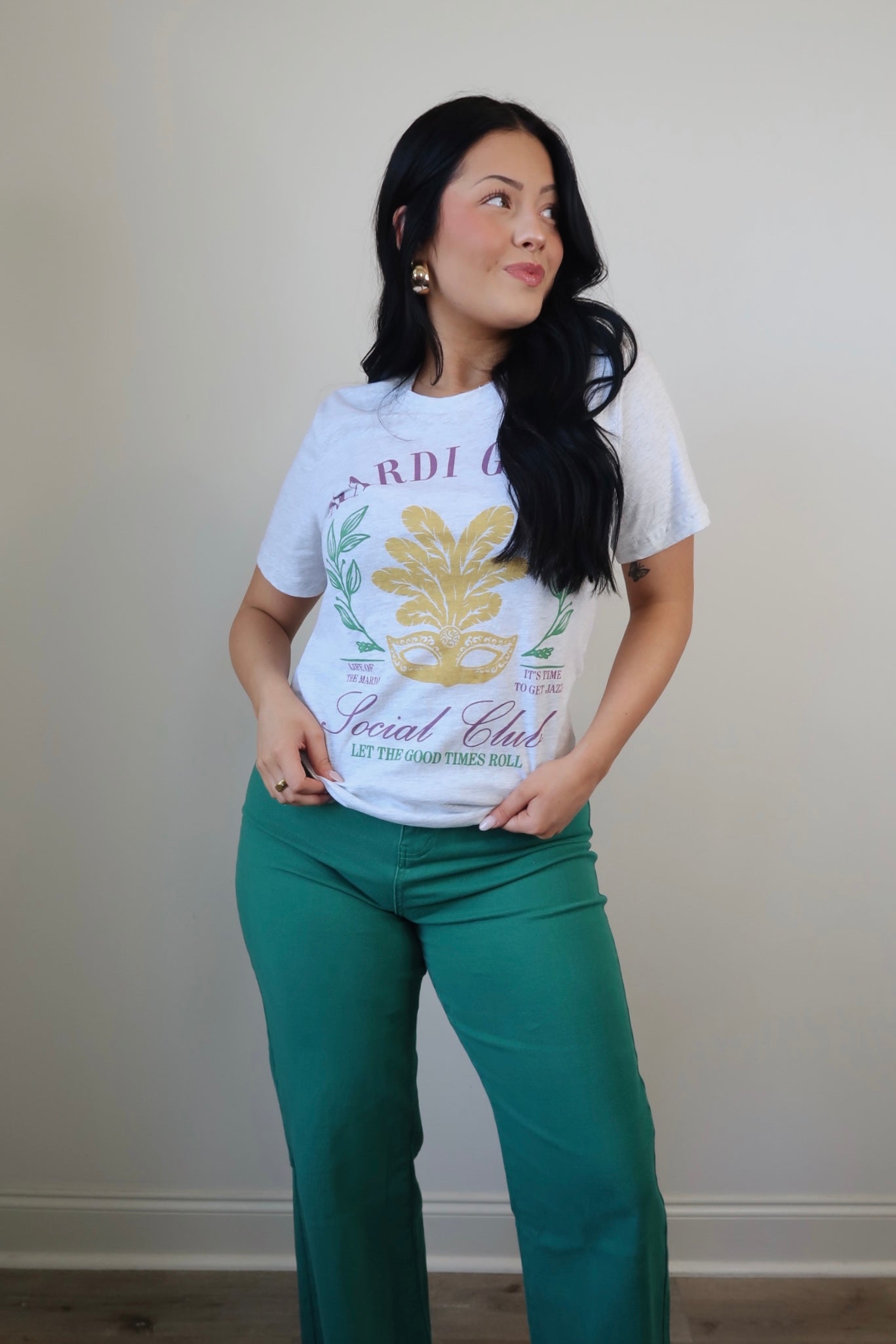 Mardi Gras Social Club Tee