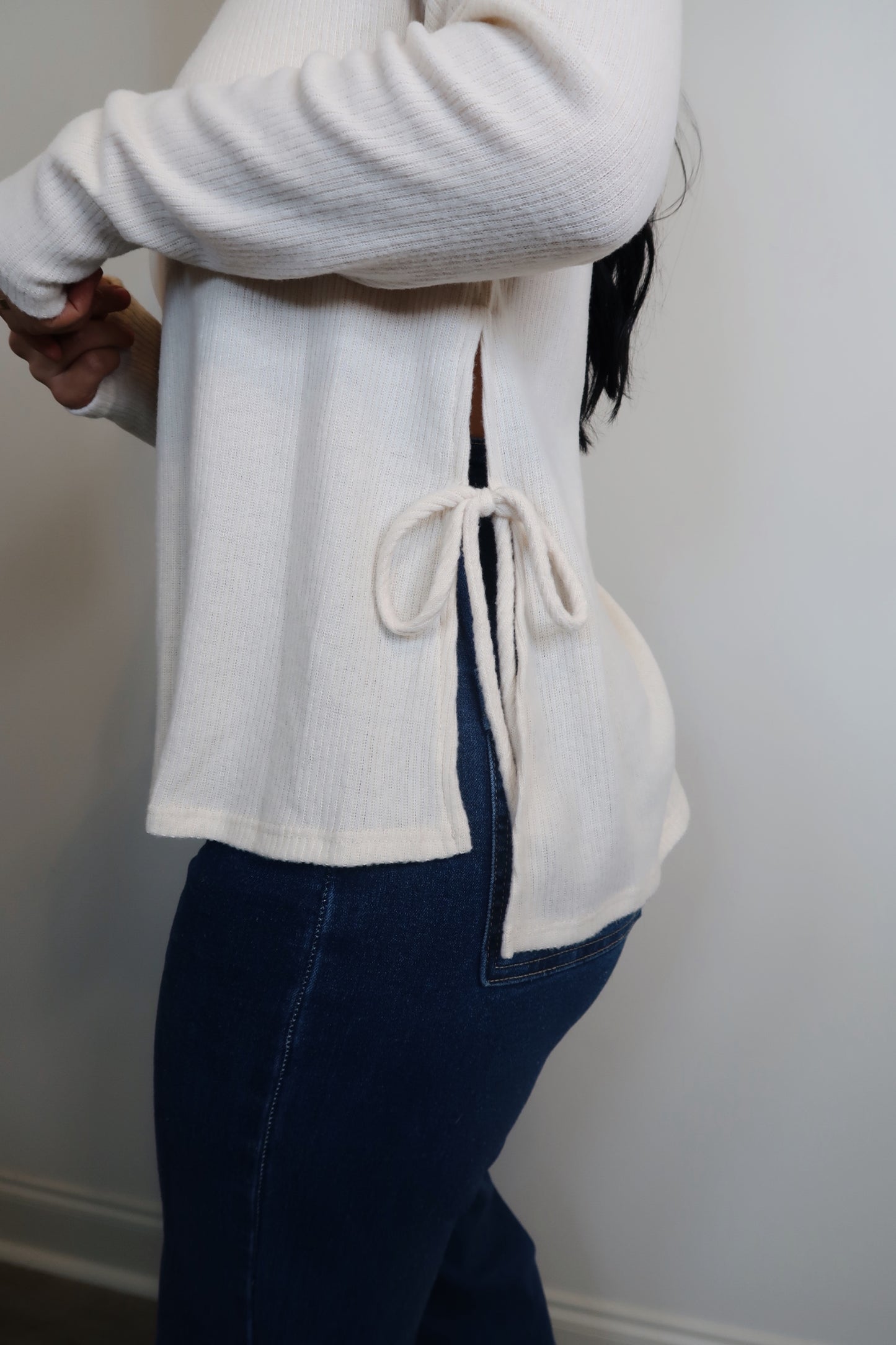 Simply Sweet Side Bow Sweater