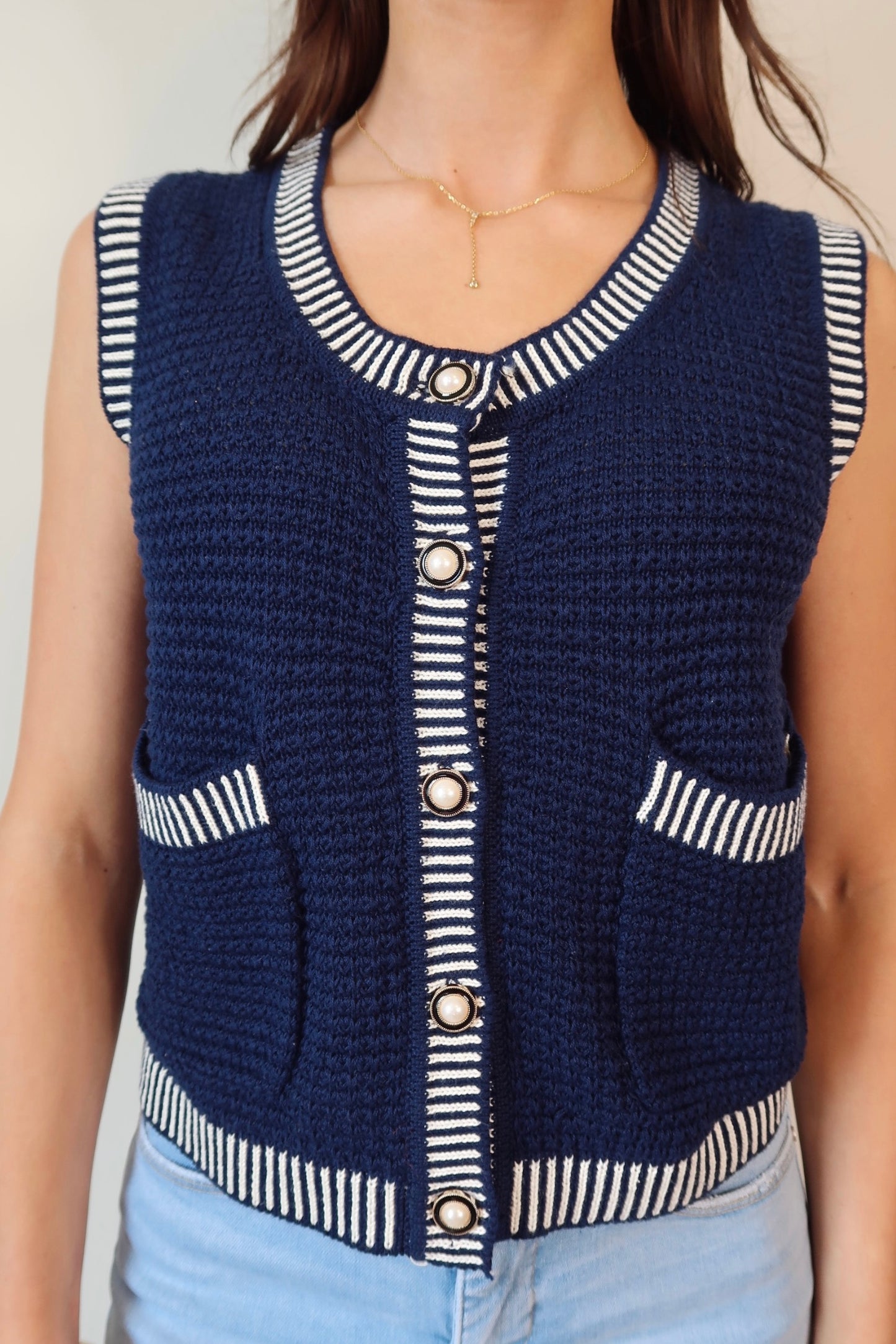 Stay Classy Knit Vest