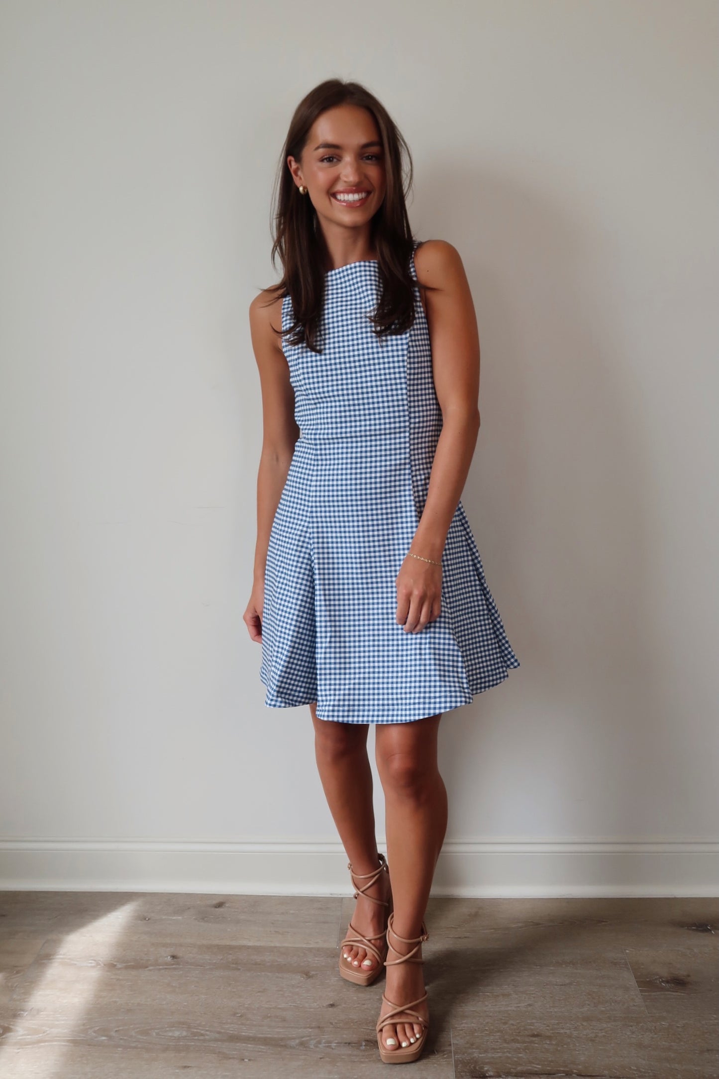 Miss Checkmate Mini Dress