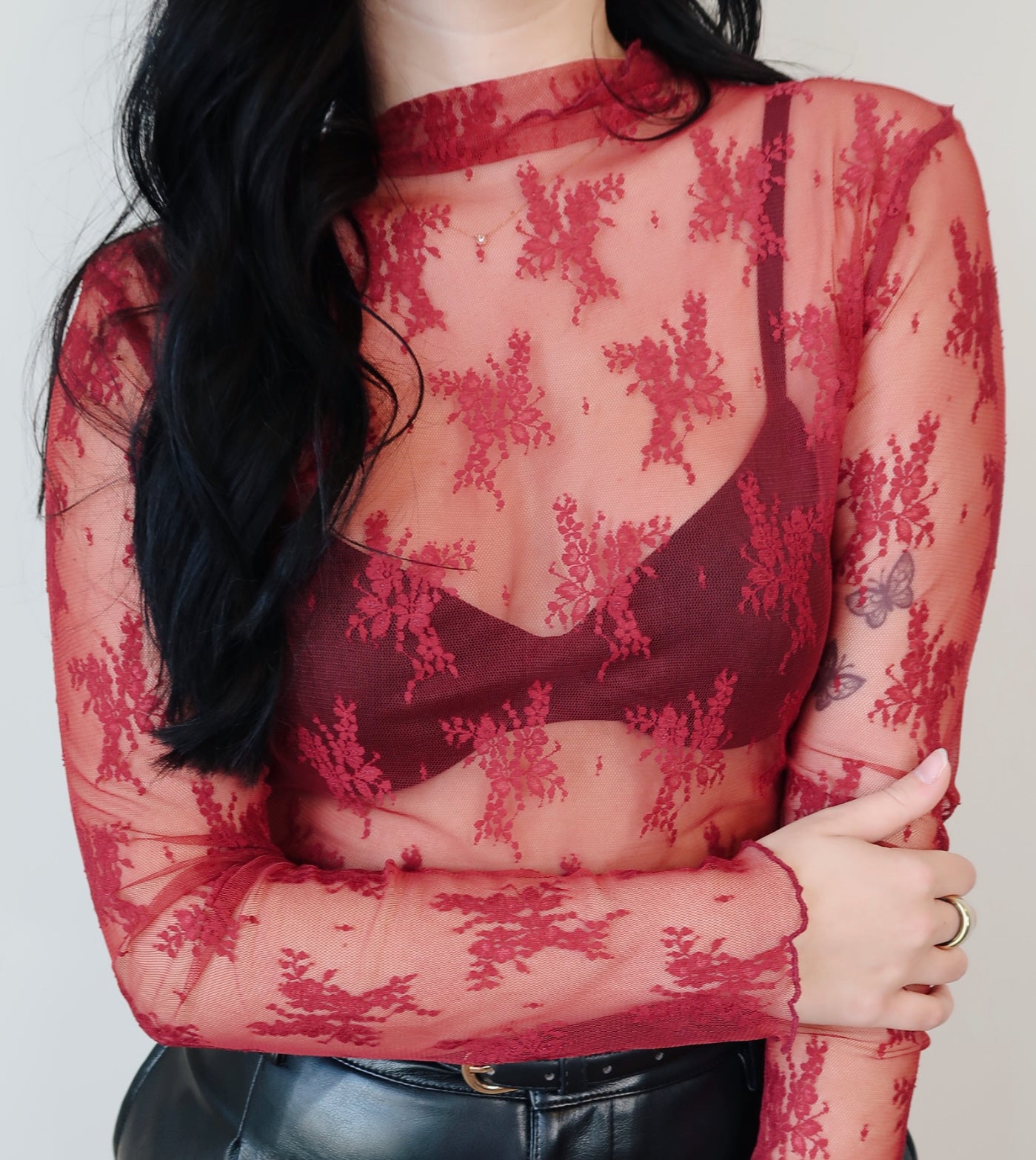 One In A Million Lace Top