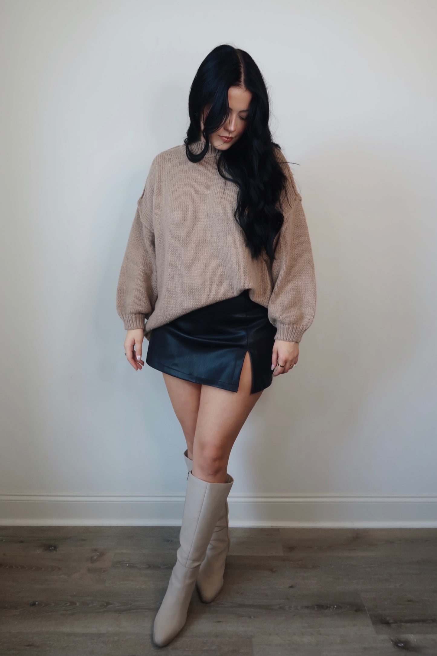 Better In Beige Sweater
