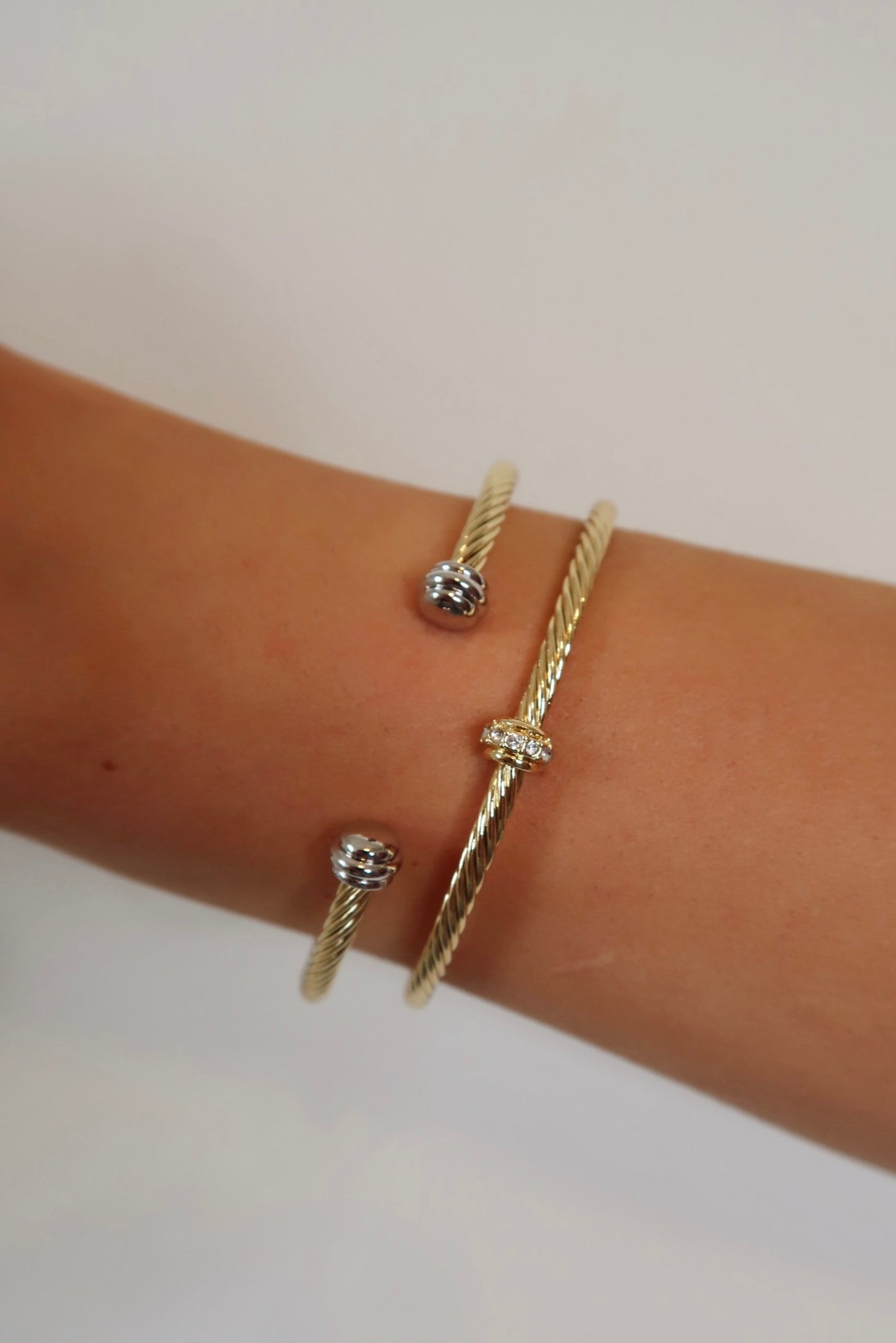 Stack It Up - Mixed Metal Cuff
