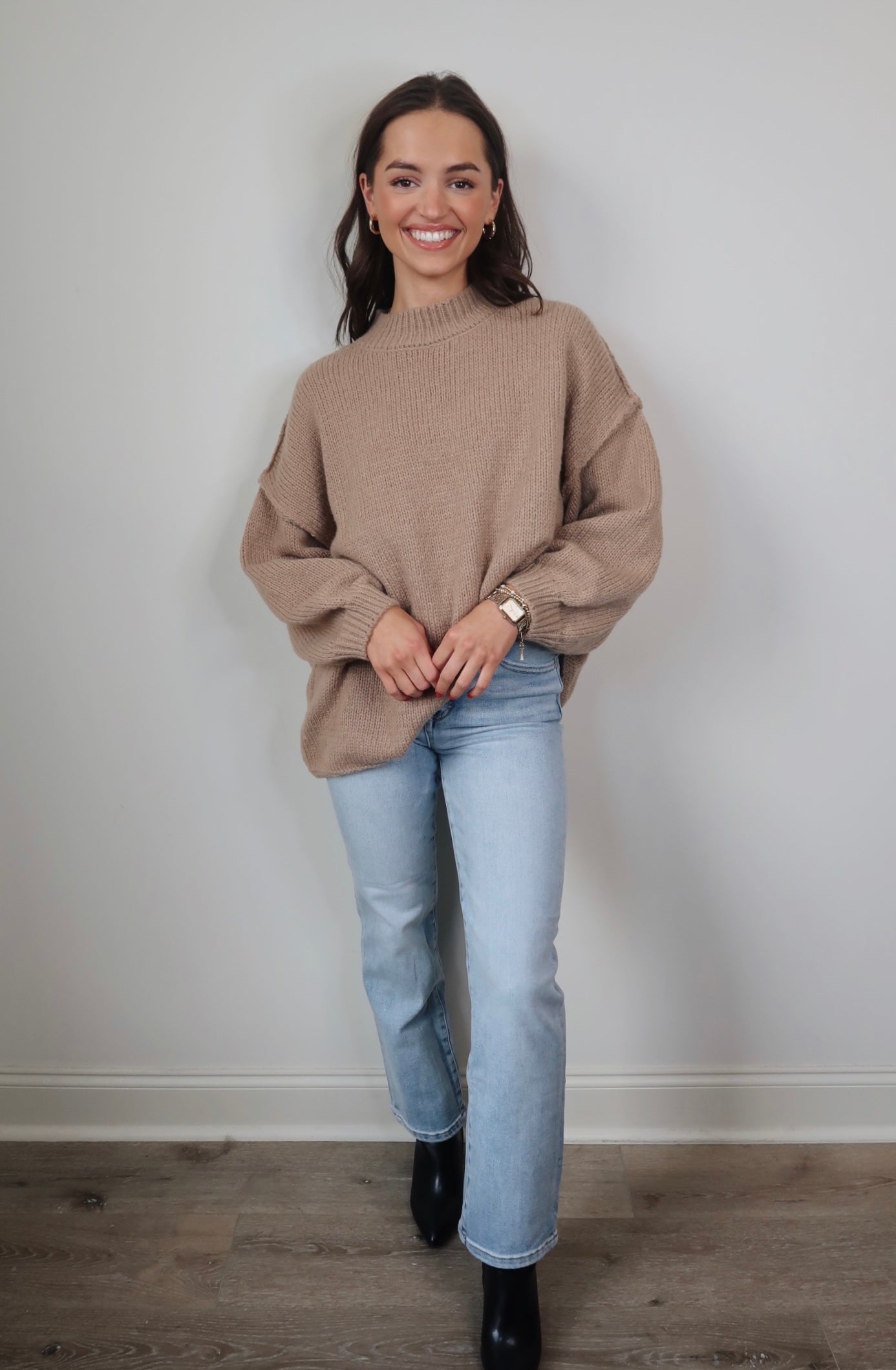 Better In Beige Sweater