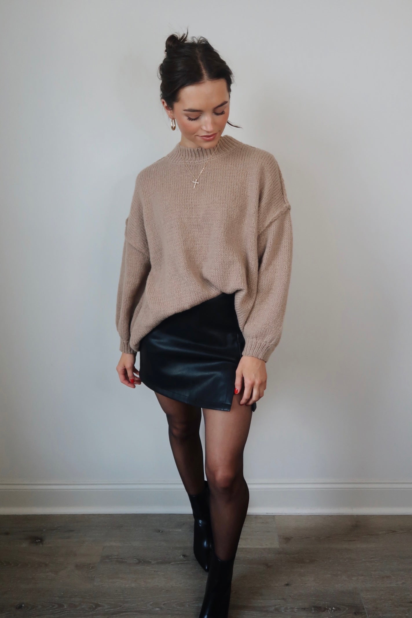 Better In Beige Sweater