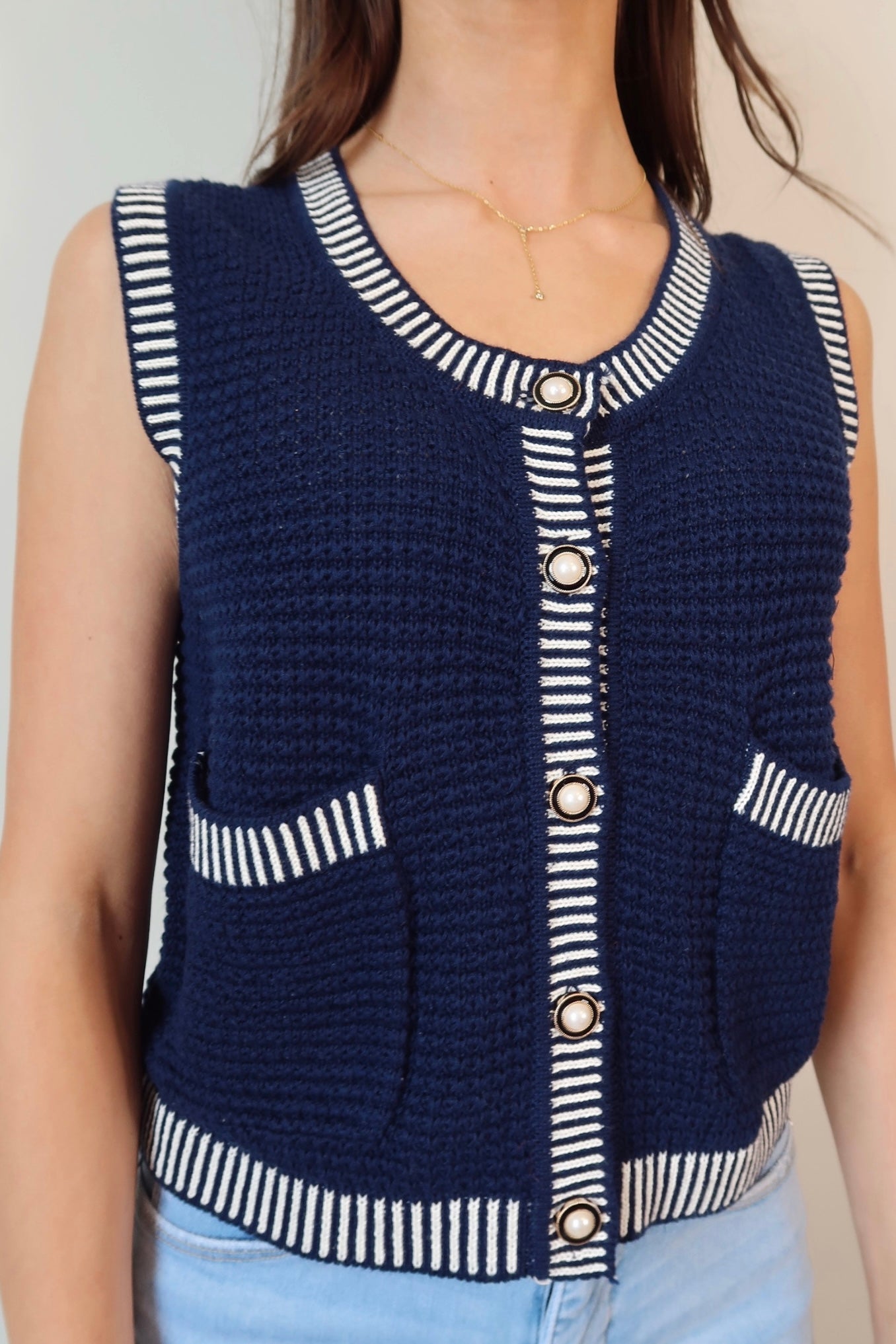 Stay Classy Knit Vest