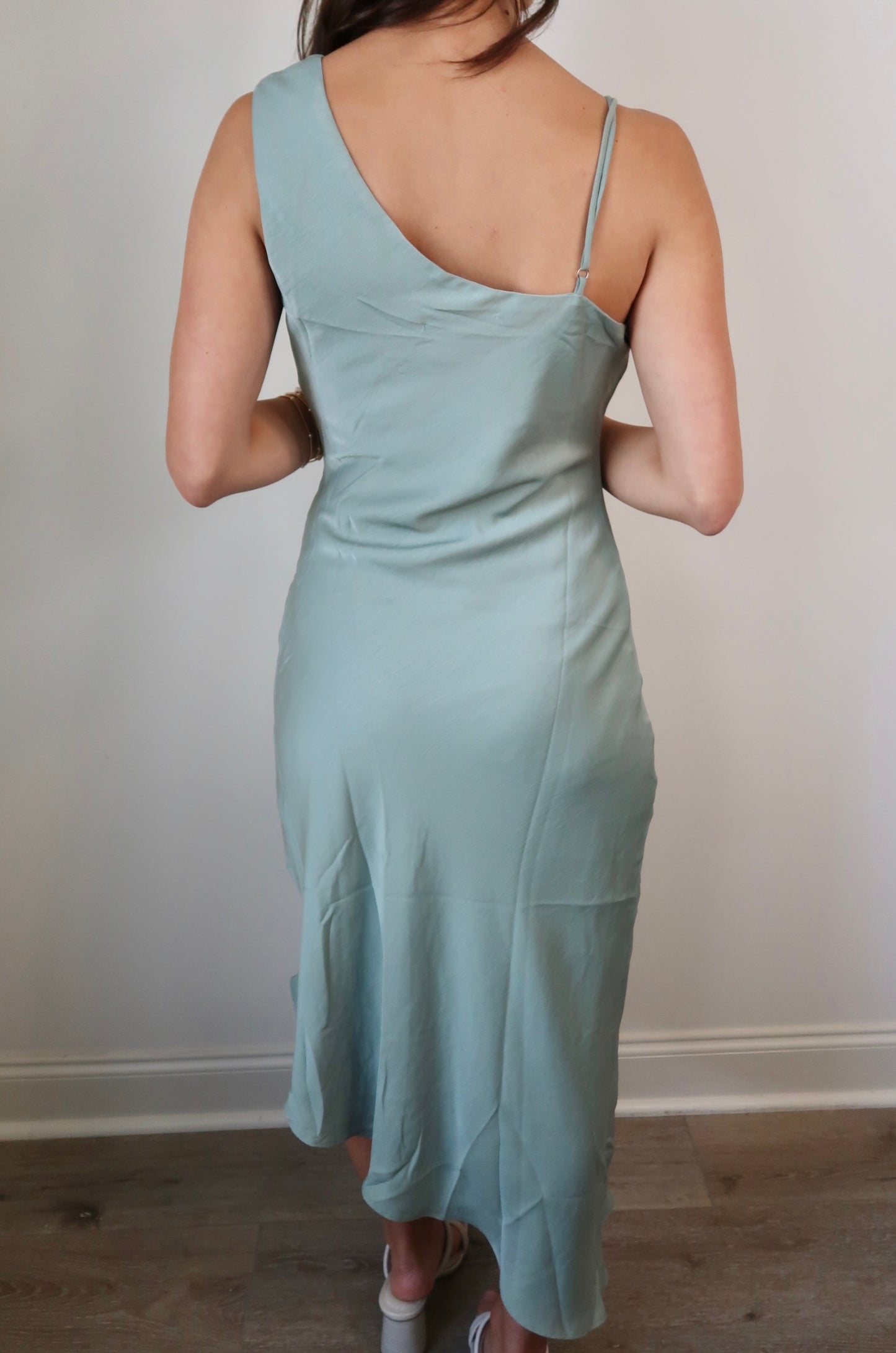 Something to See Sage Midi Dress