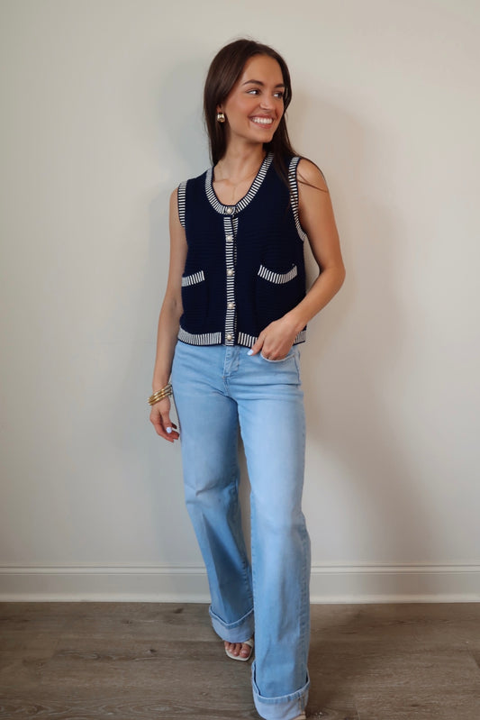 Stay Classy Knit Vest
