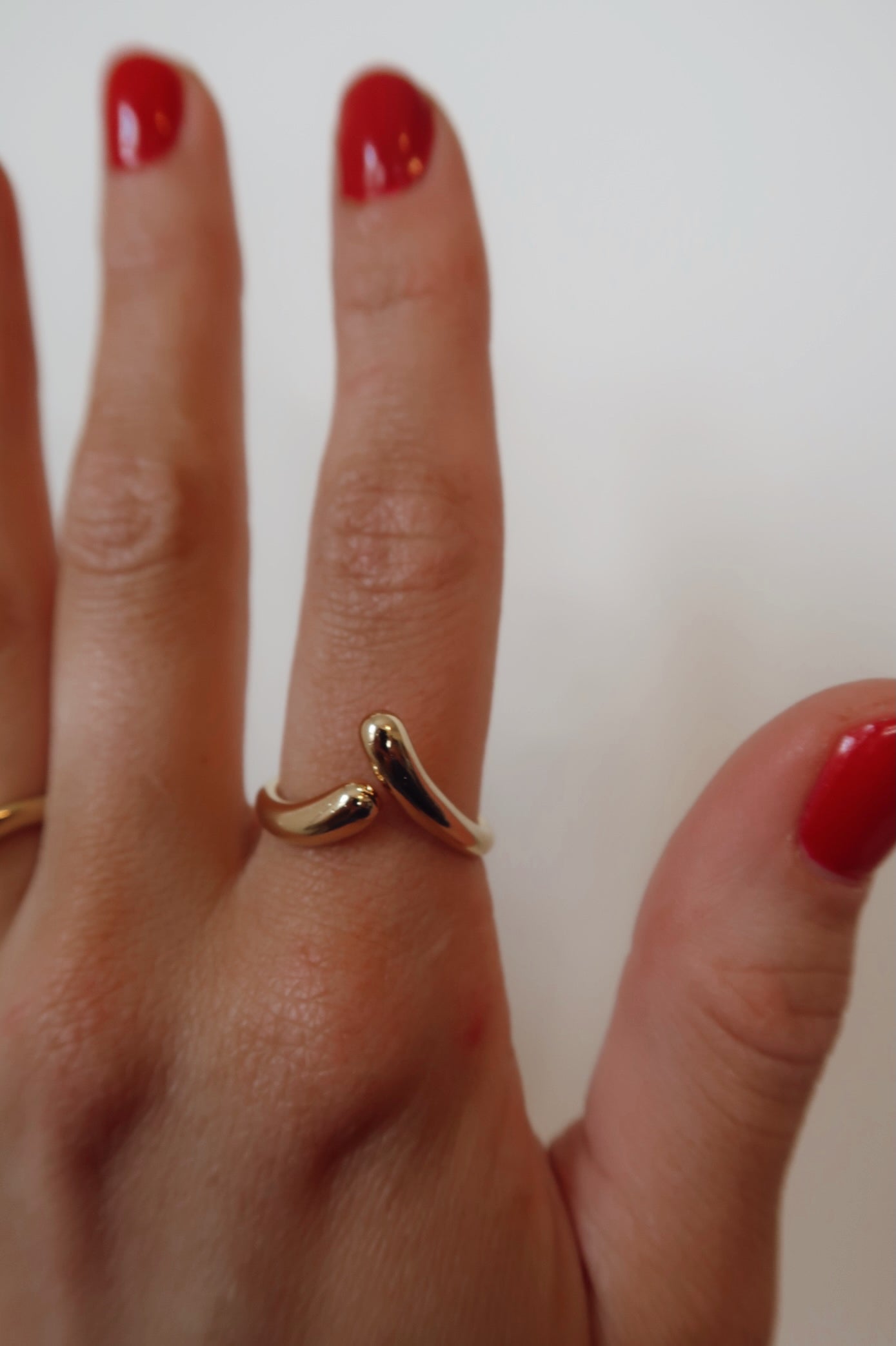 Open To It Gold Ring