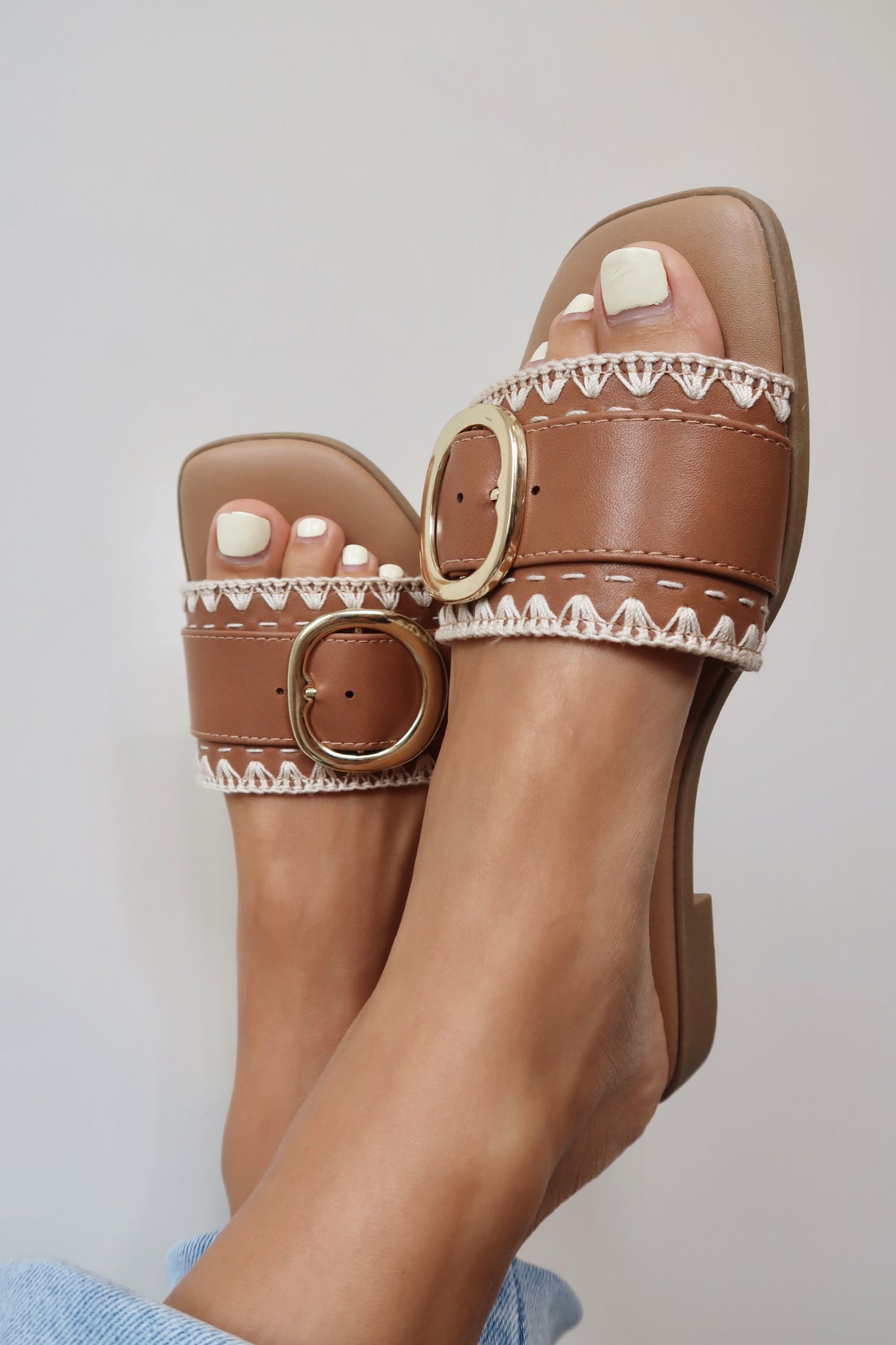Ready to Go Brown Sandals