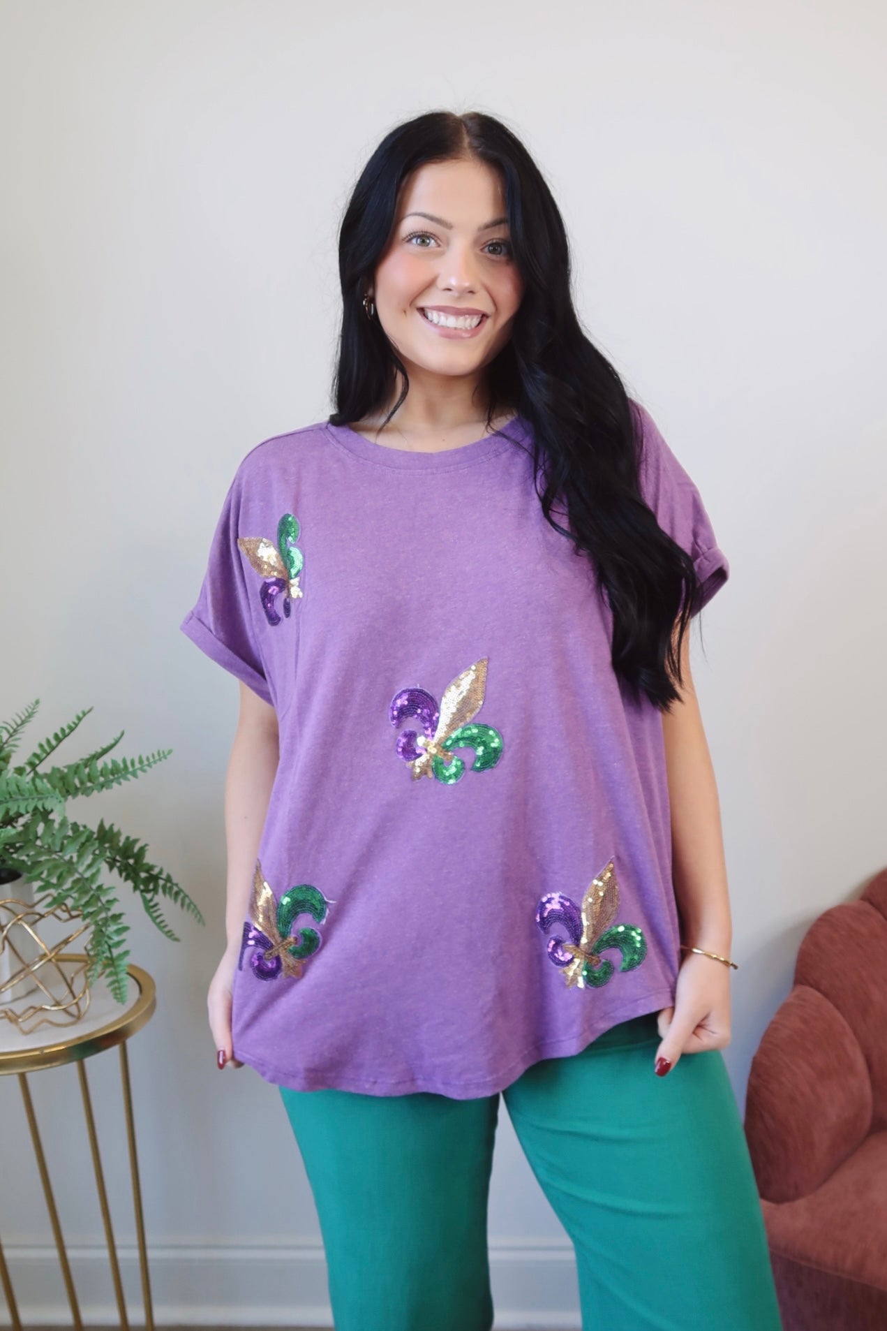 Mardi Gras Mambo Top