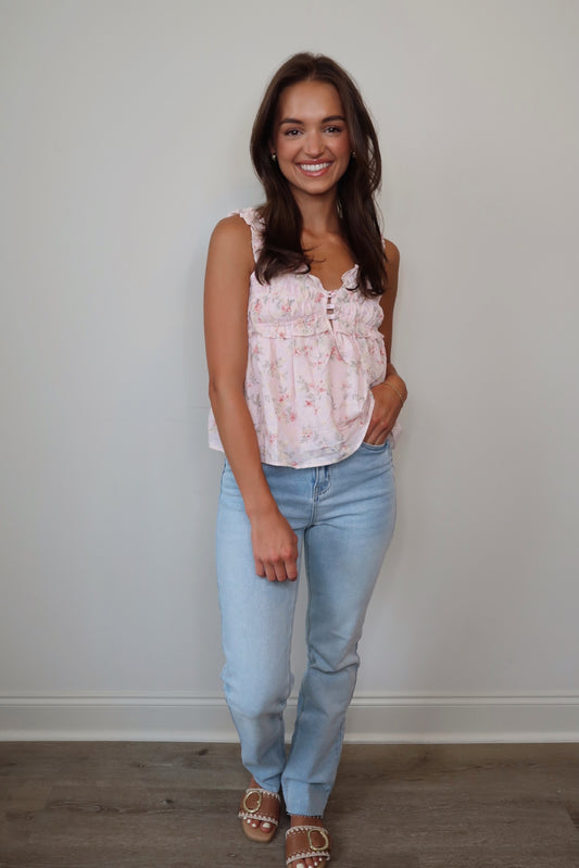 She's Dainty Floral Top