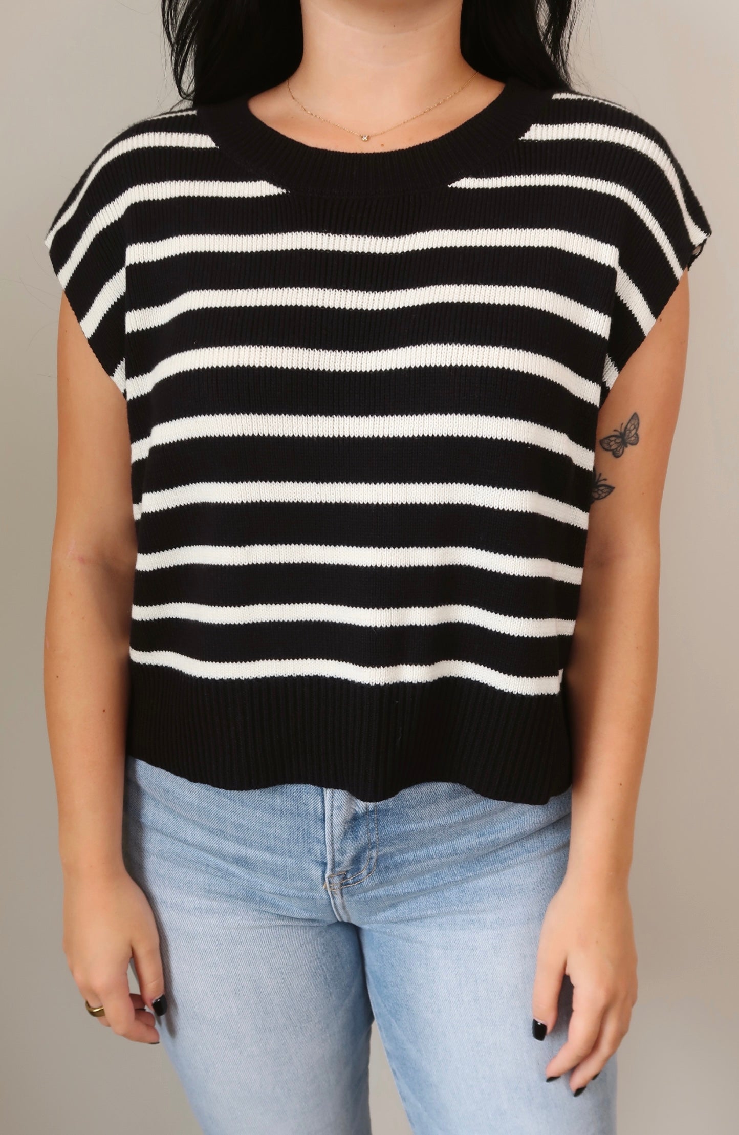 Seeing Stripes Sweater Top