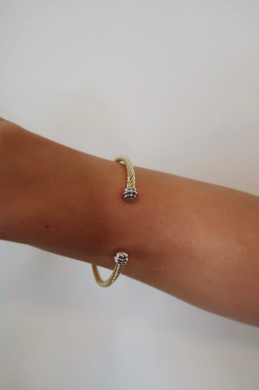 Stack It Up - Mixed Metal Cuff