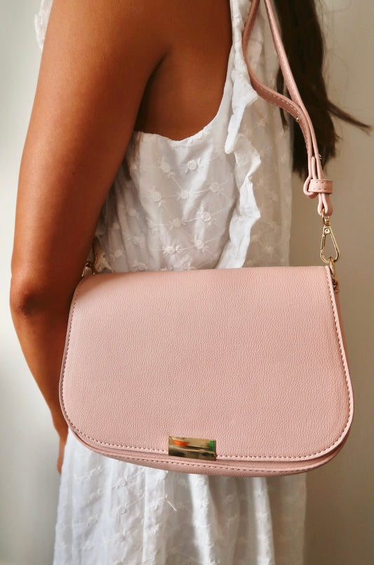 A Pop Of Pink Convertible Crossbody