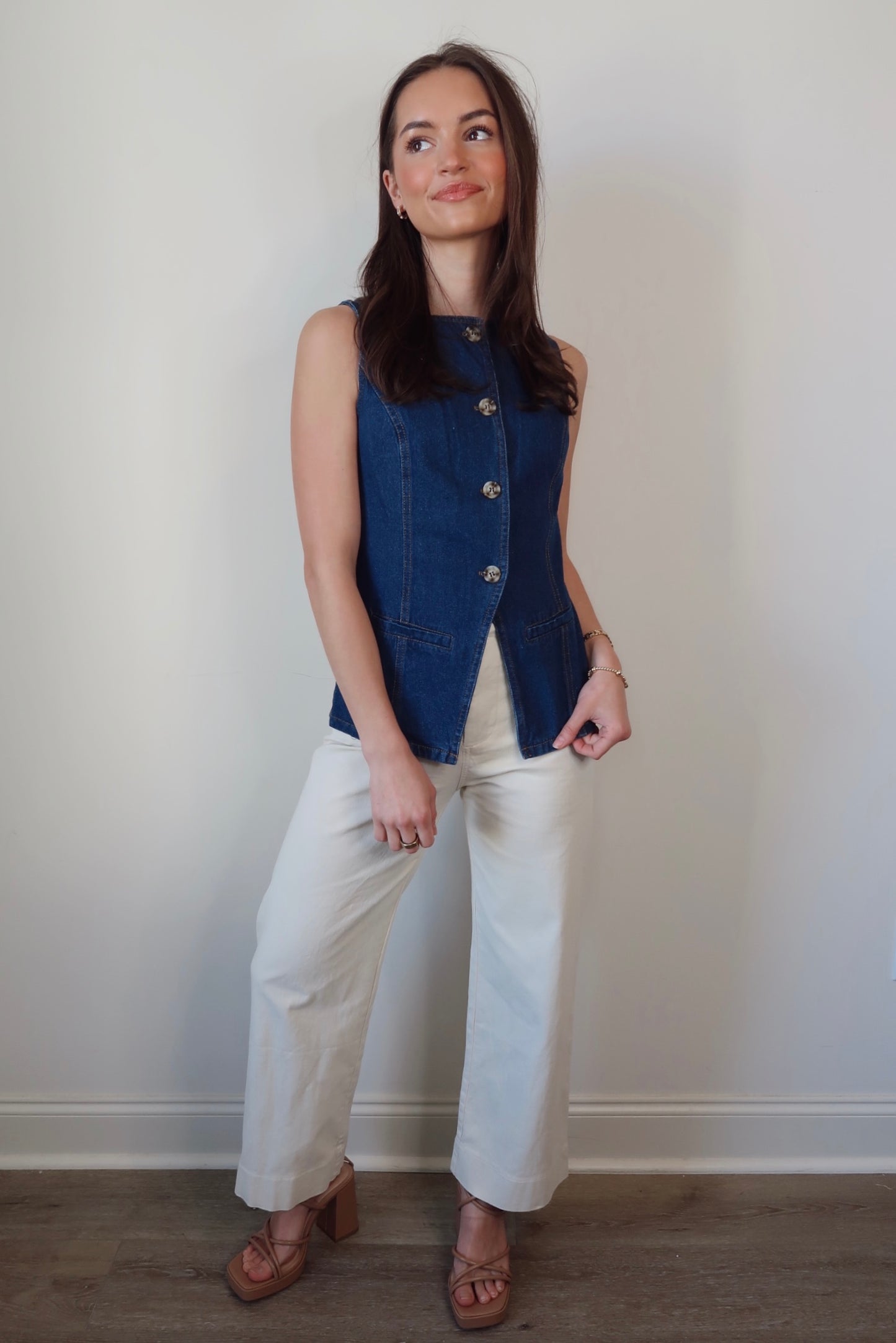 Living the Dream Denim Top
