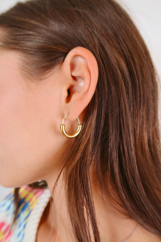 The Mackenzie Gold Hoops