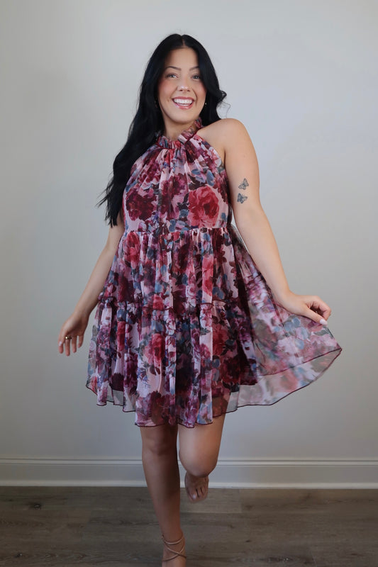 Fall Into Romance Mini Dress