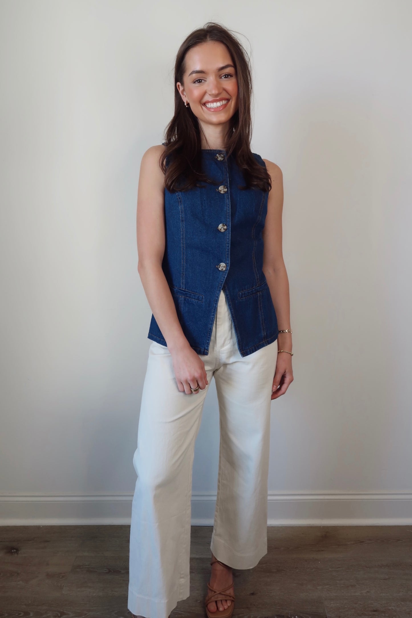 Living the Dream Denim Top