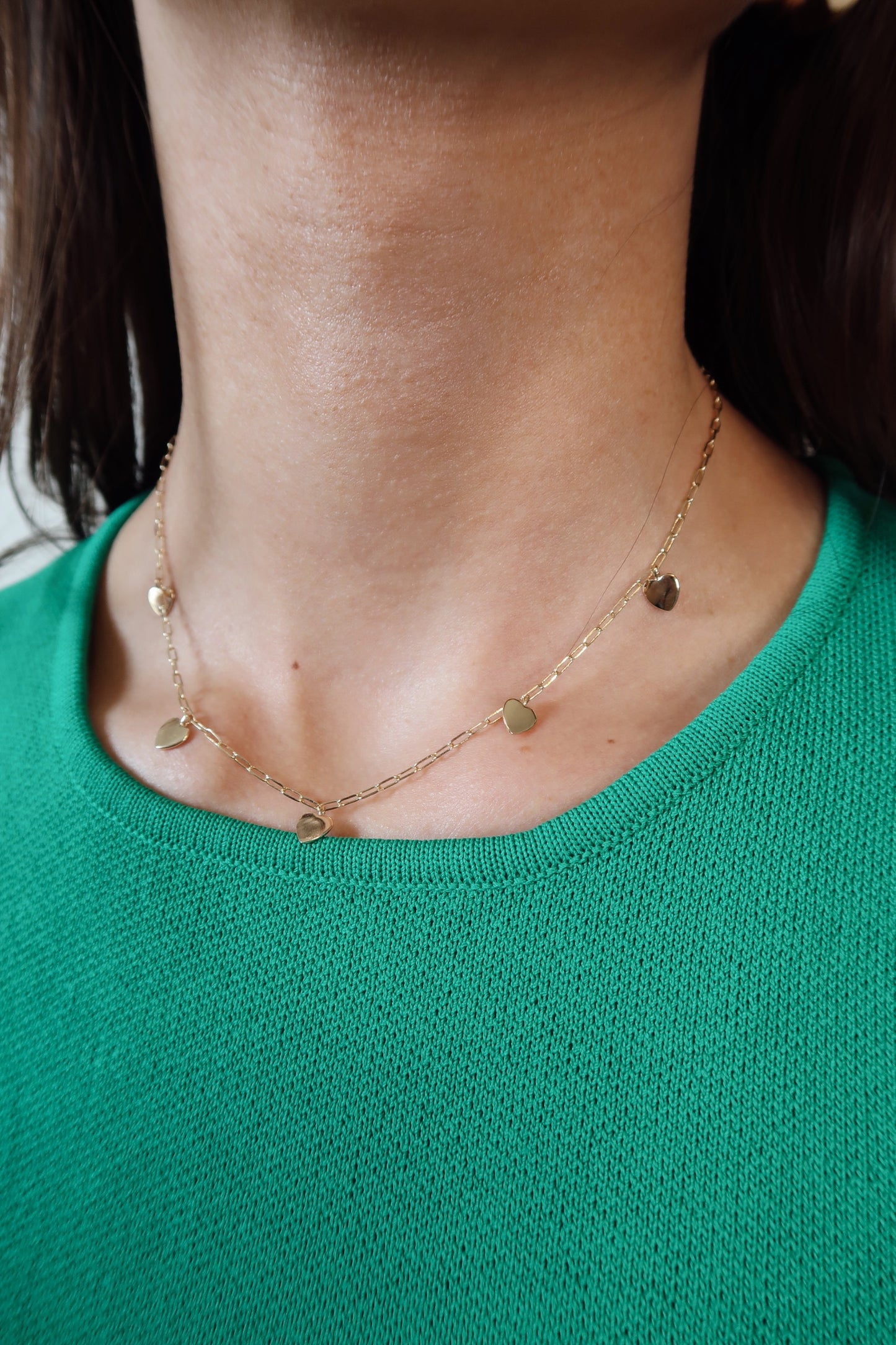 Blow A Kiss Charm Necklace