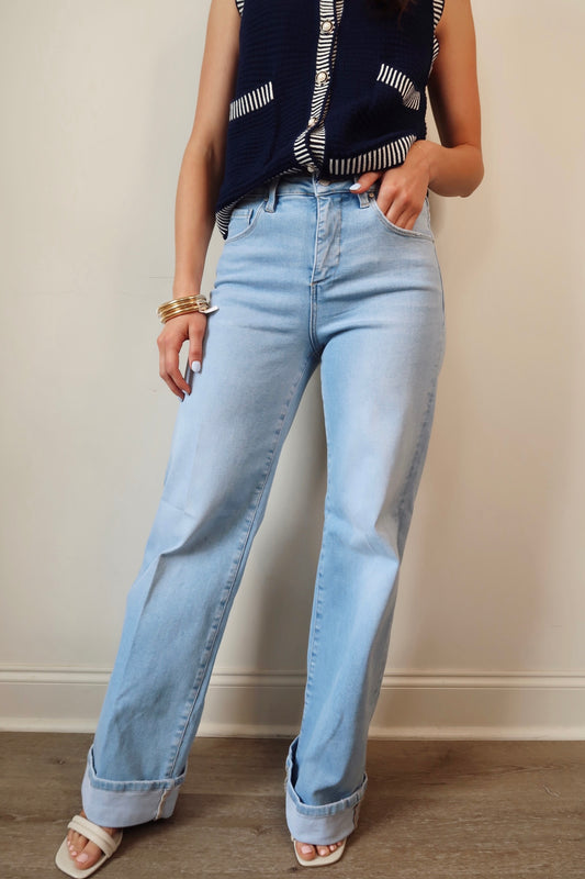 The Nancy Wide Leg Denim