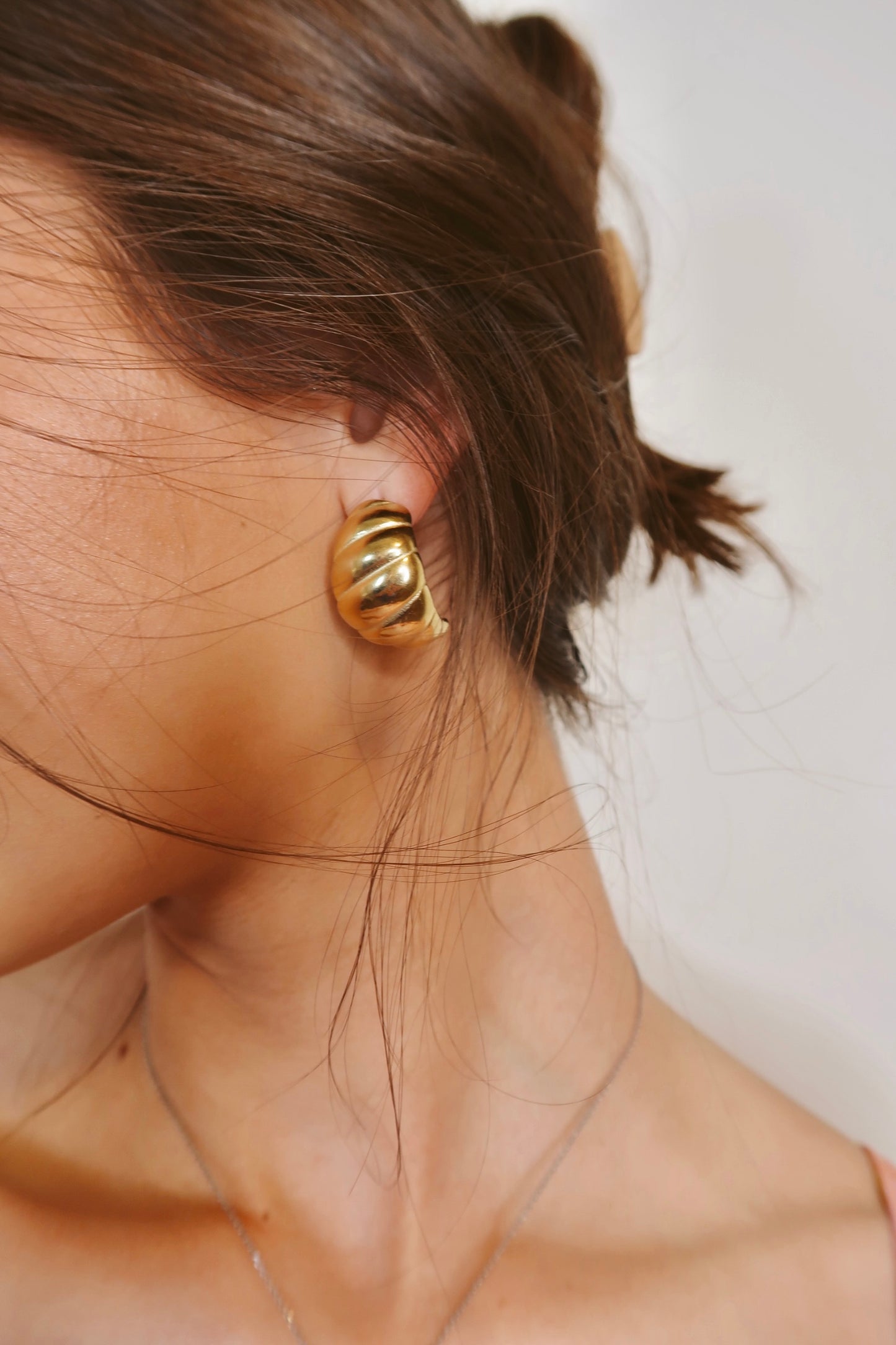 The Julia Croissant Earring