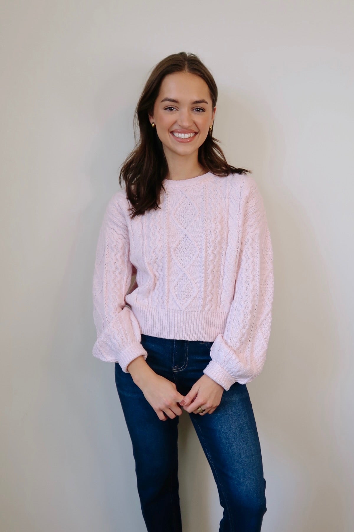 Pretty in Pink Sweater