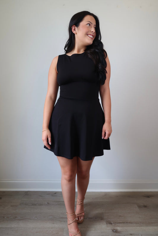 Always Elegant Mini Dress