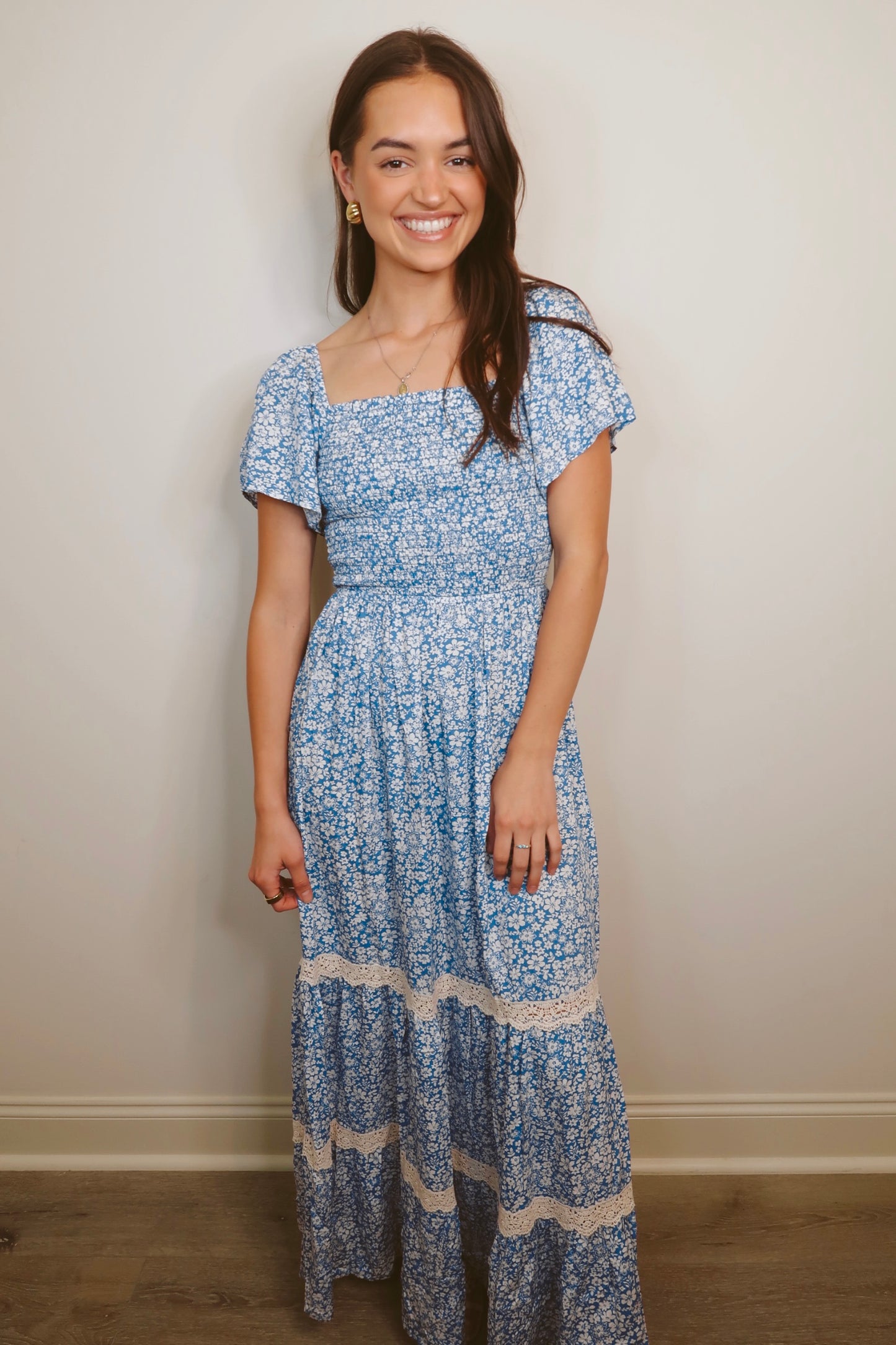 Essence Of Spring Maxi Dress