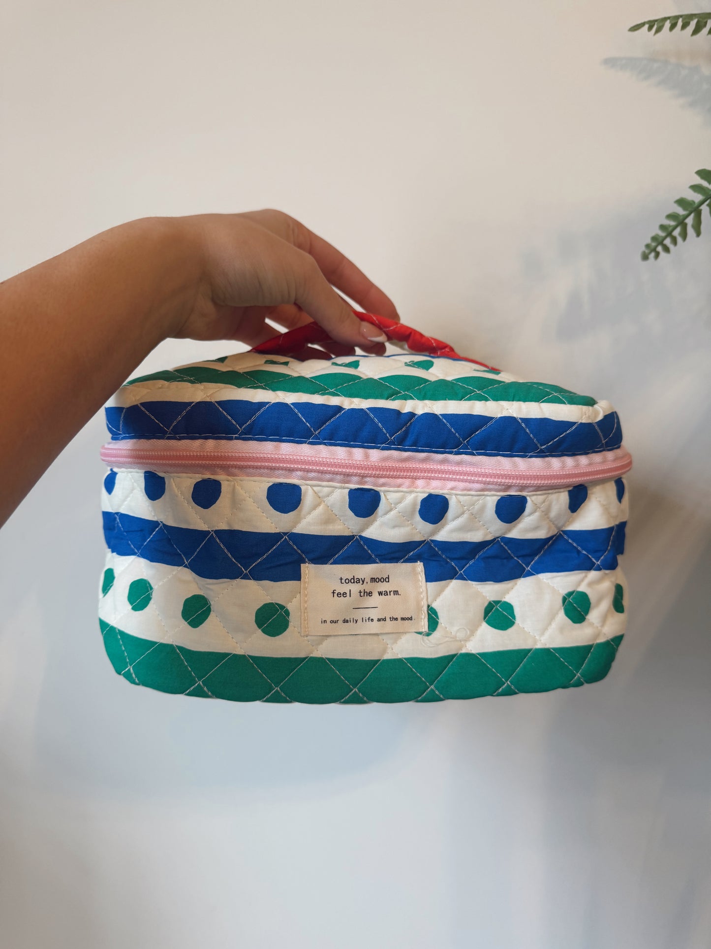 Perfectly Quilted Cosmetic Bag