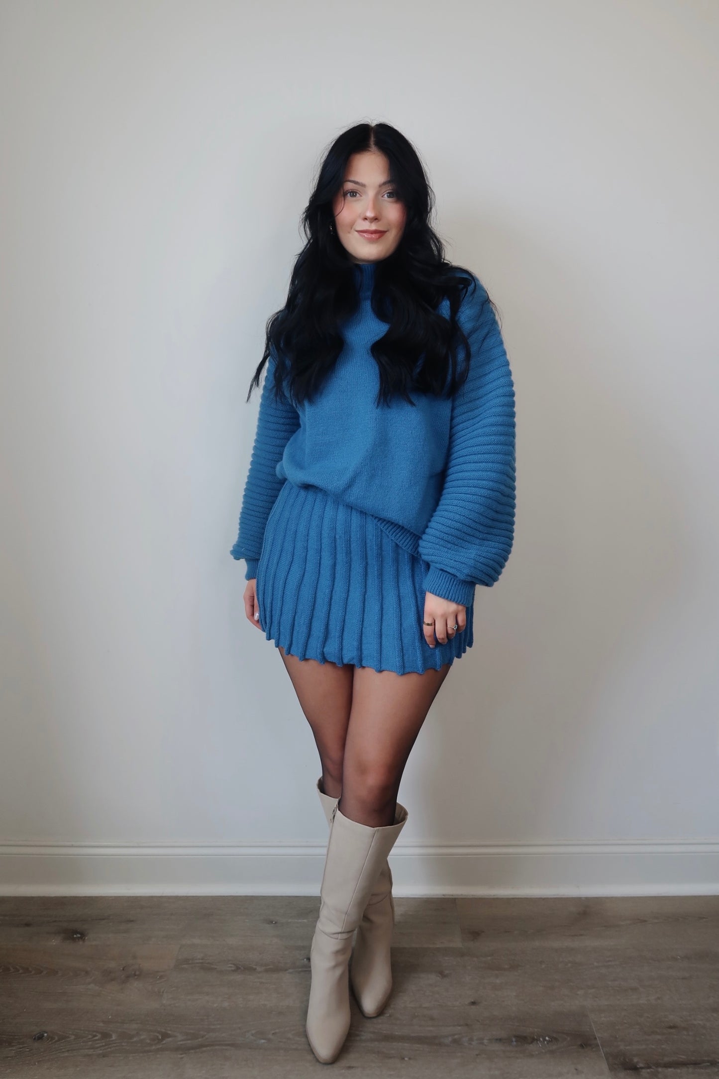 Something Blue Sweater Set