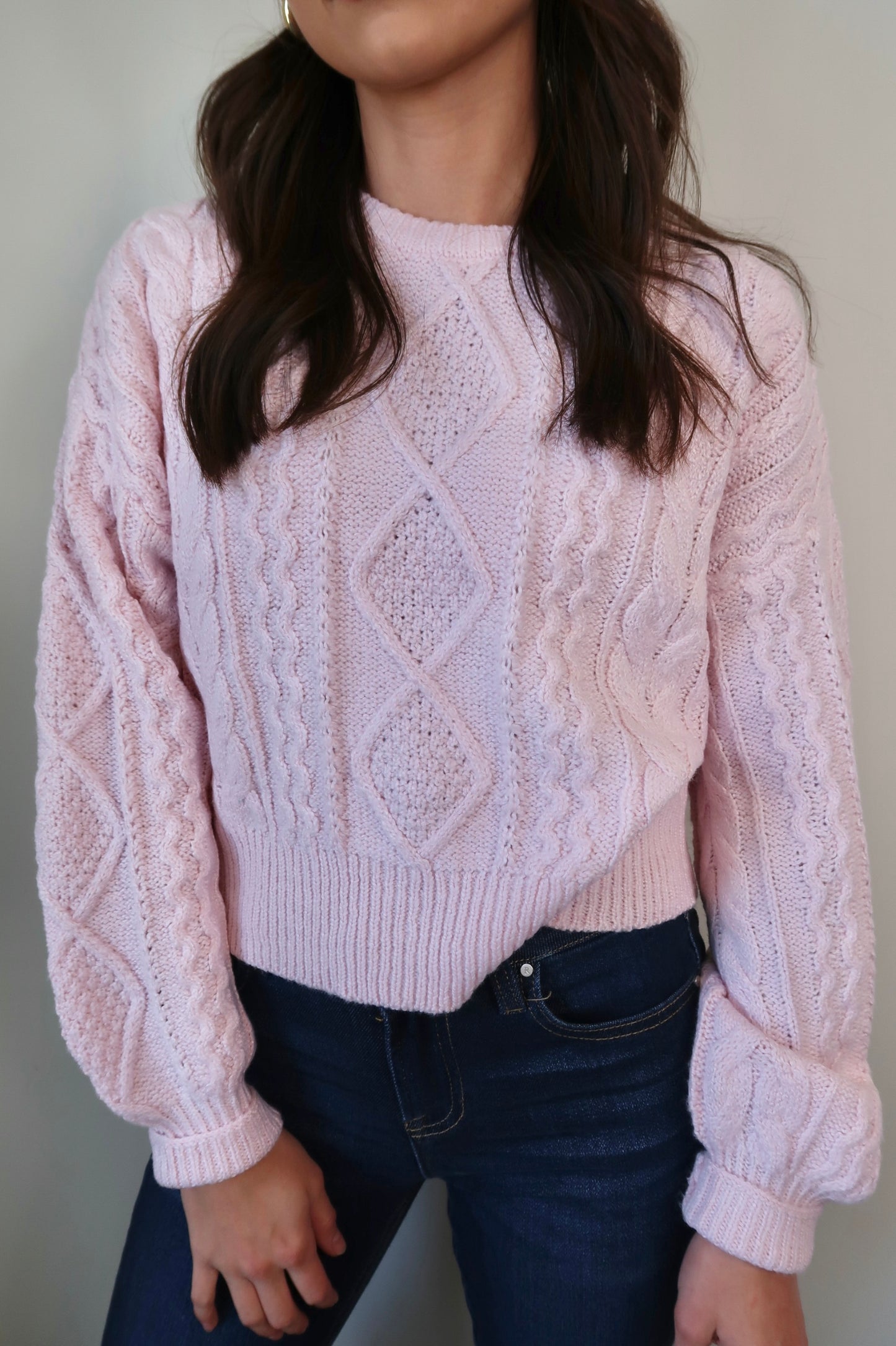 Pretty in Pink Sweater