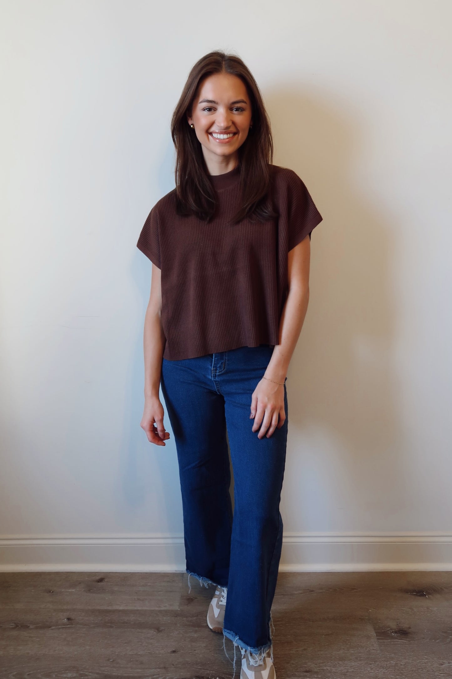 Run With It Mock Neck Top