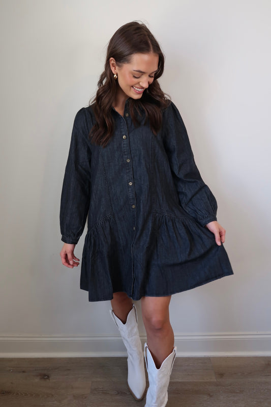 The Darling Denim Dress