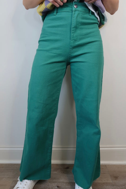 With Envy Emerald Pants
