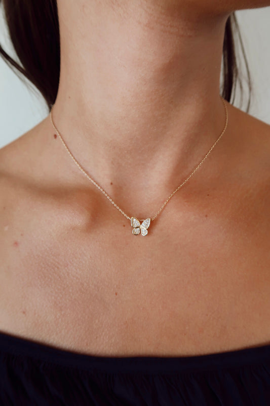 Born To Fly Butterfly Necklace