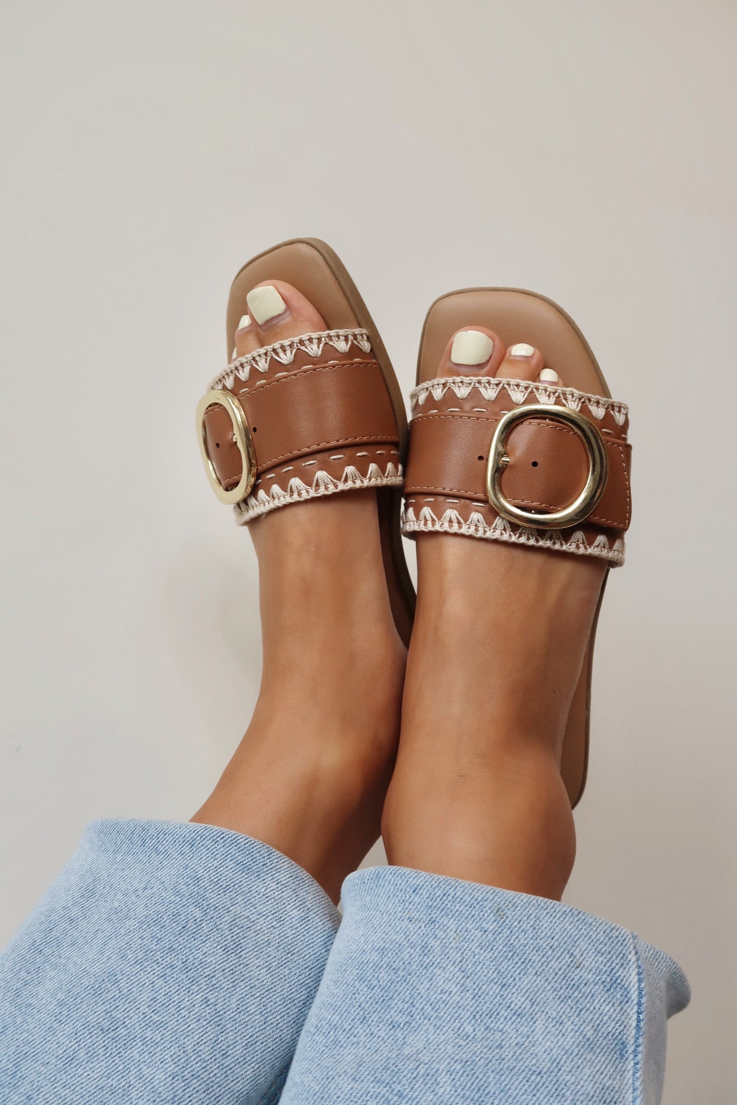 Ready to Go Brown Sandals
