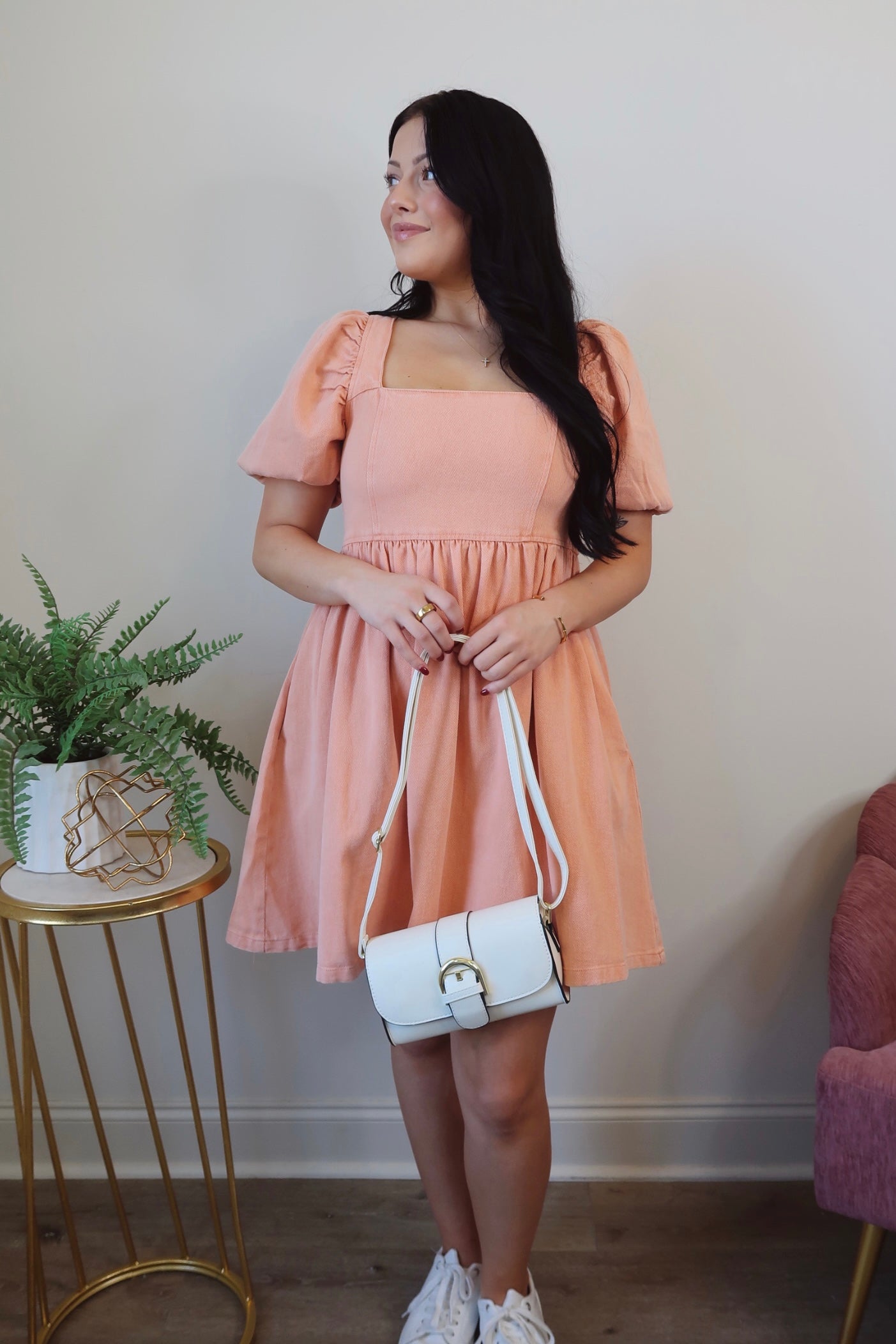 True Love Denim Mini Dress