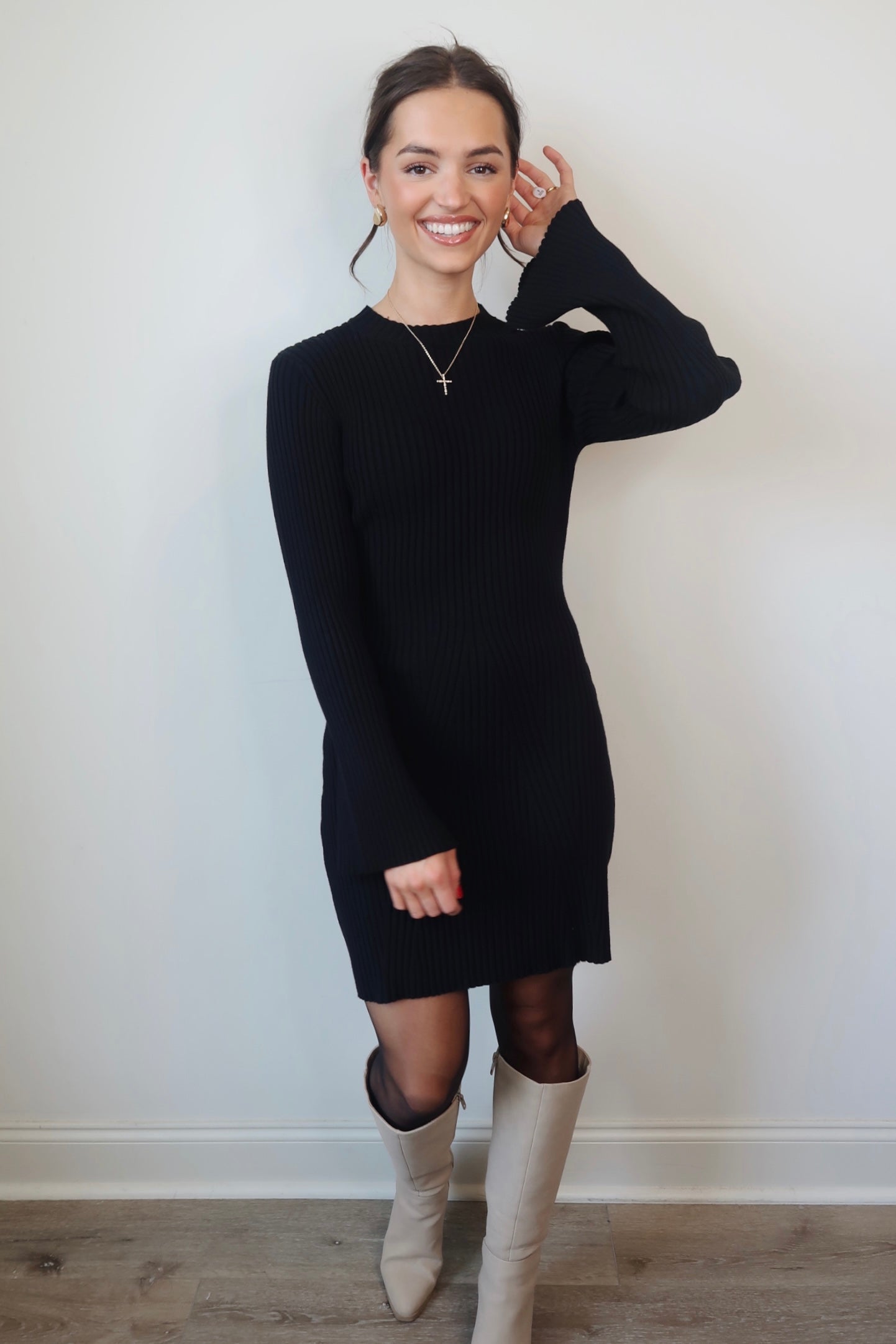 On My Time Knit Dress
