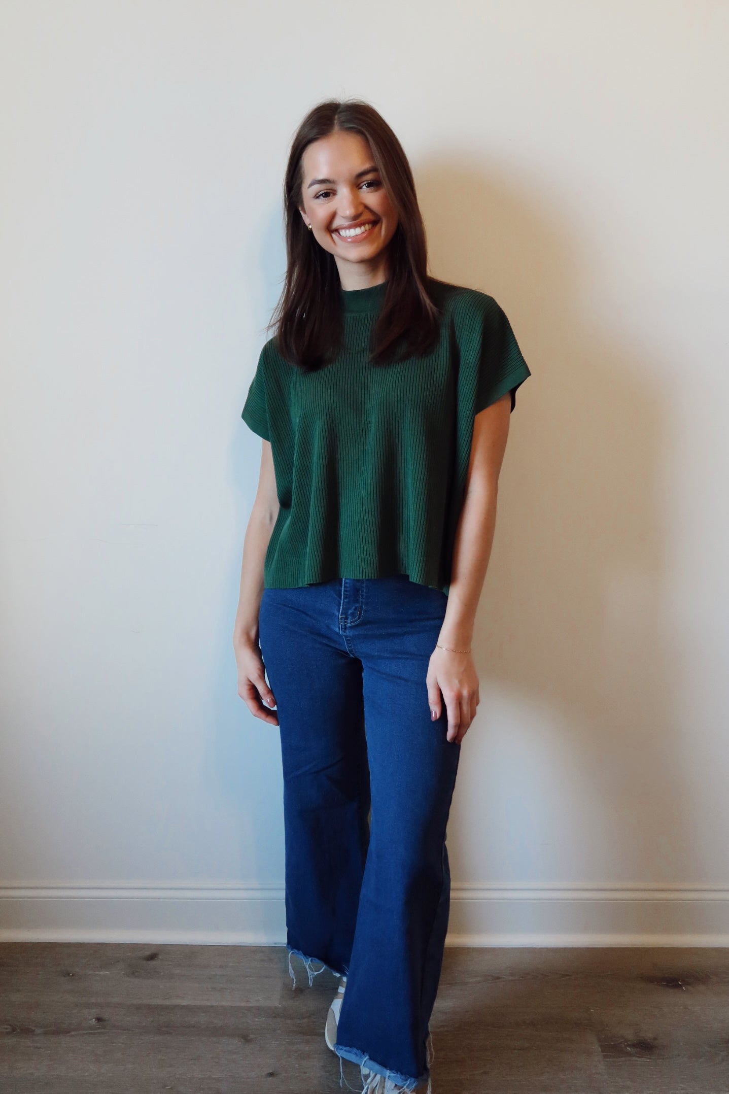 Run With It Mock Neck Top