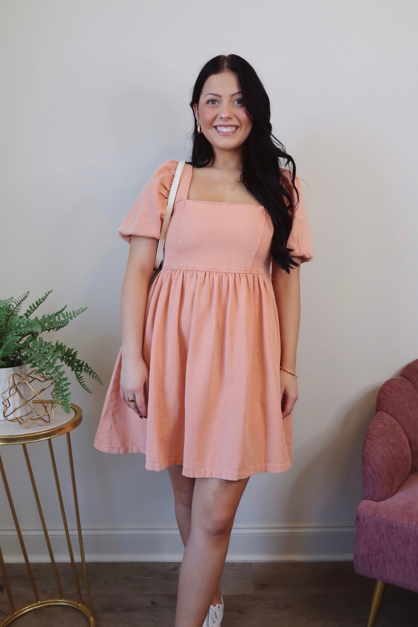 True Love Denim Mini Dress