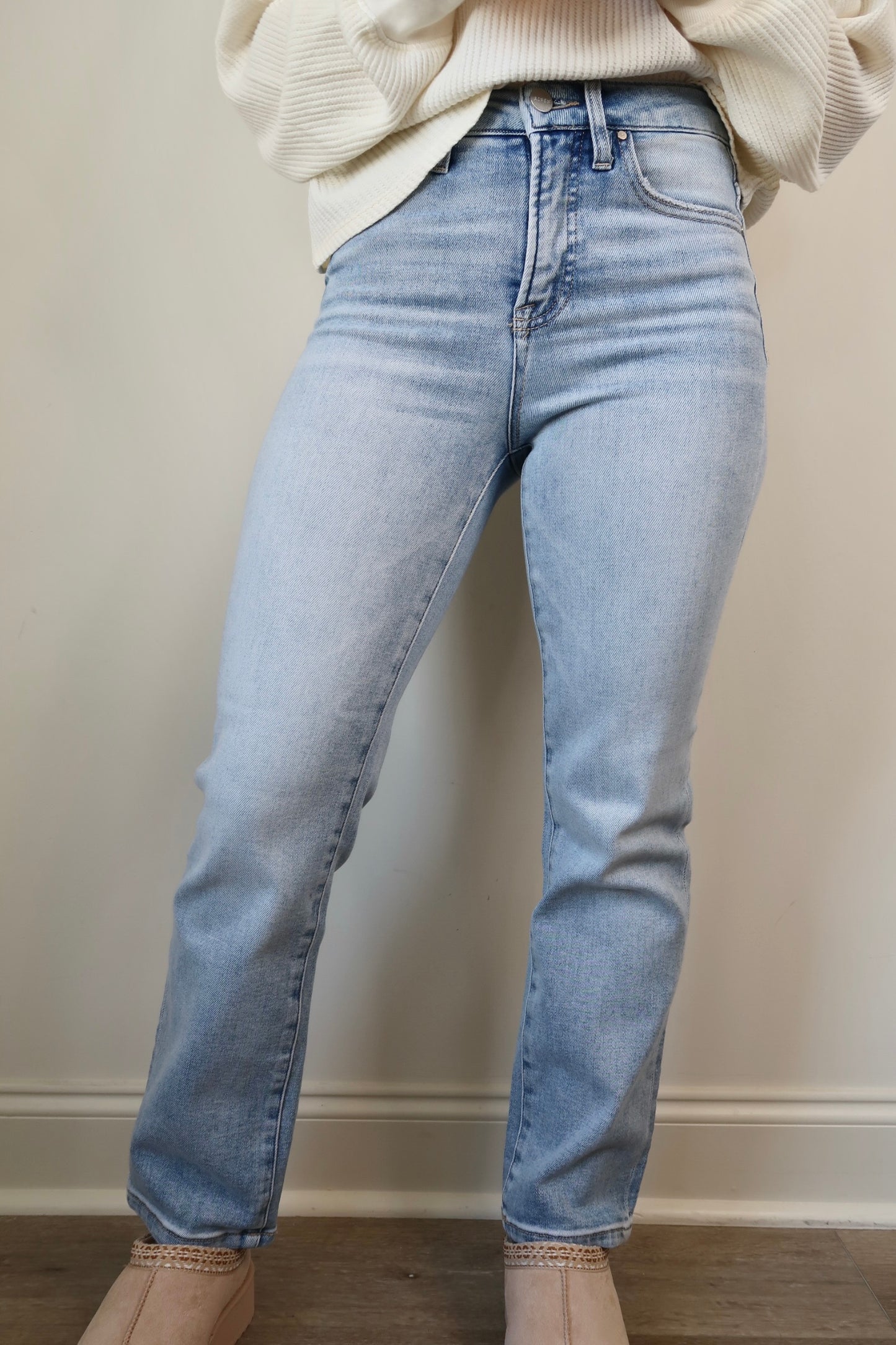 The Perfect Fit Straight Leg Denim