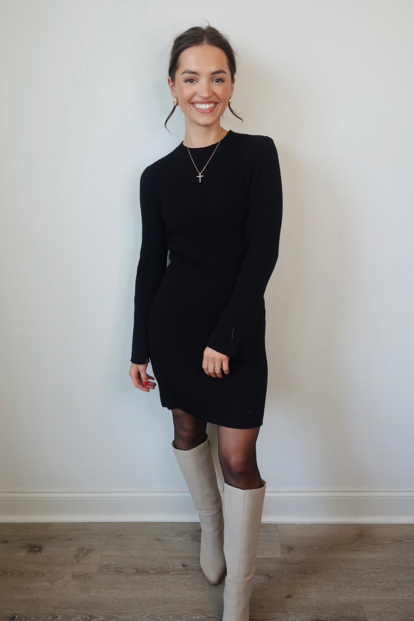 On My Time Knit Dress