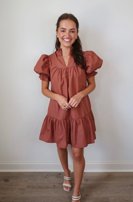 All I Want Ruffle Detail Dress