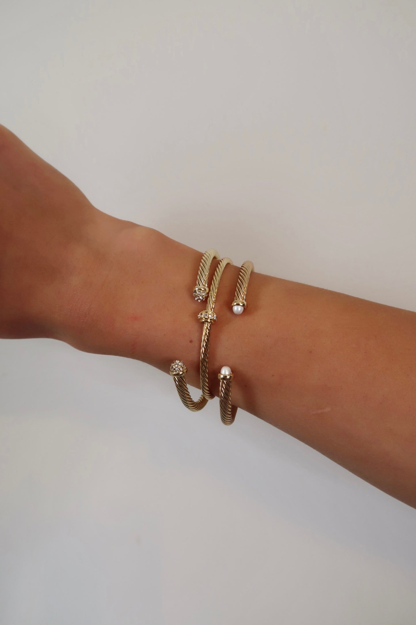 Stack It Up - Pearl Cuff
