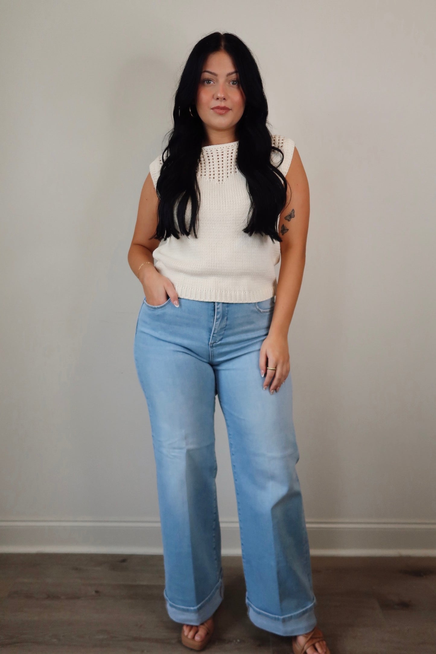 The Nancy Wide Leg Denim