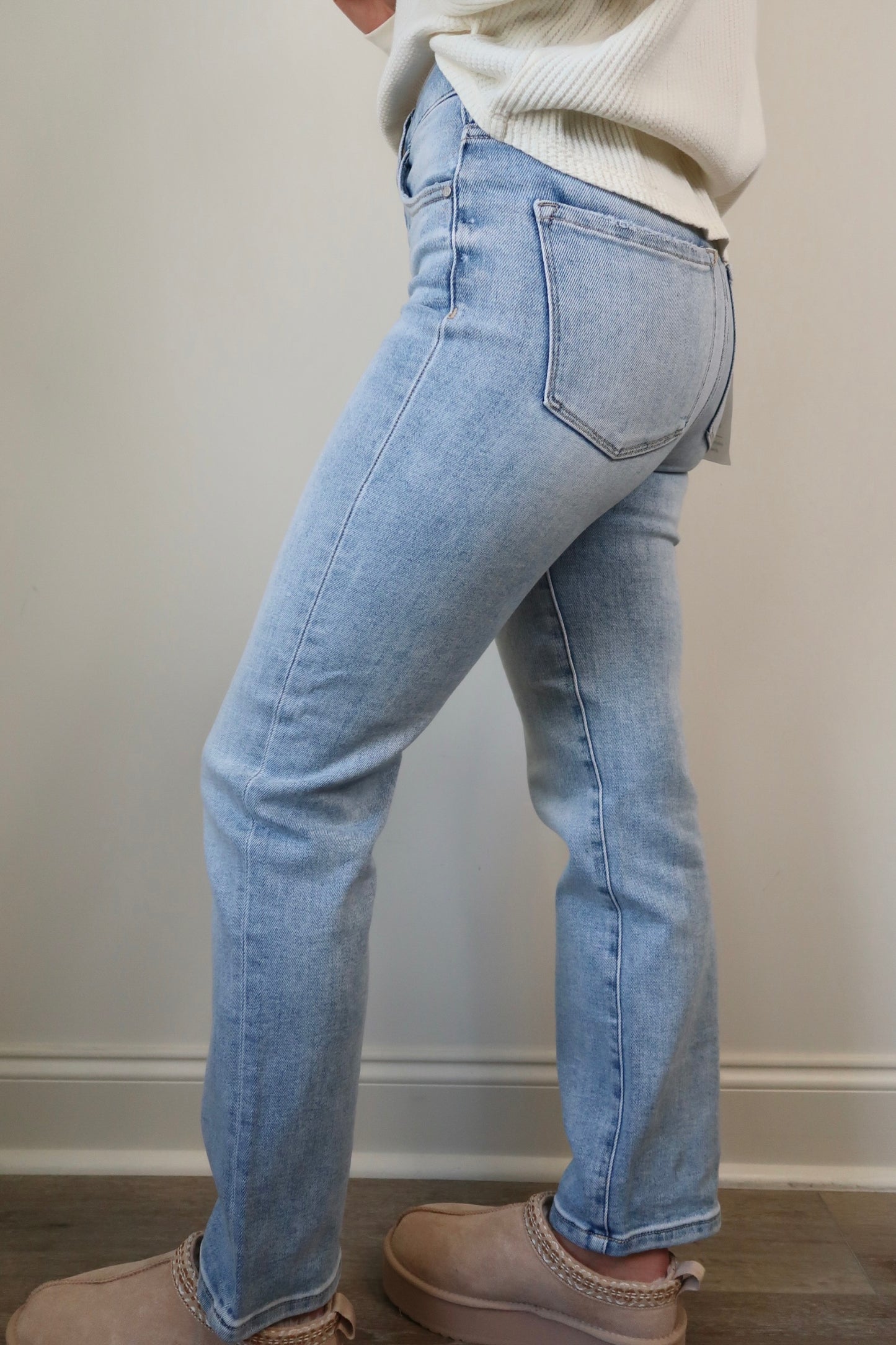 The Perfect Fit Straight Leg Denim