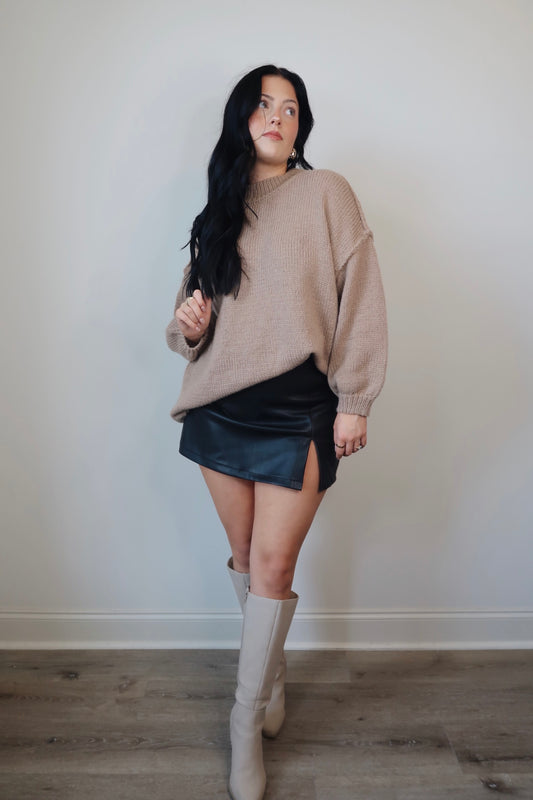 Better In Beige Sweater