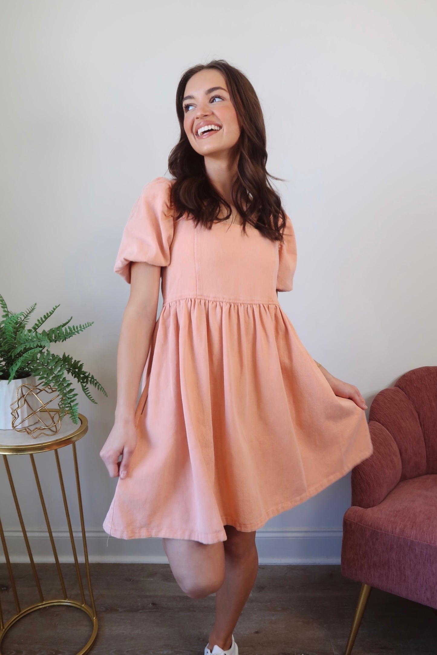 True Love Denim Mini Dress