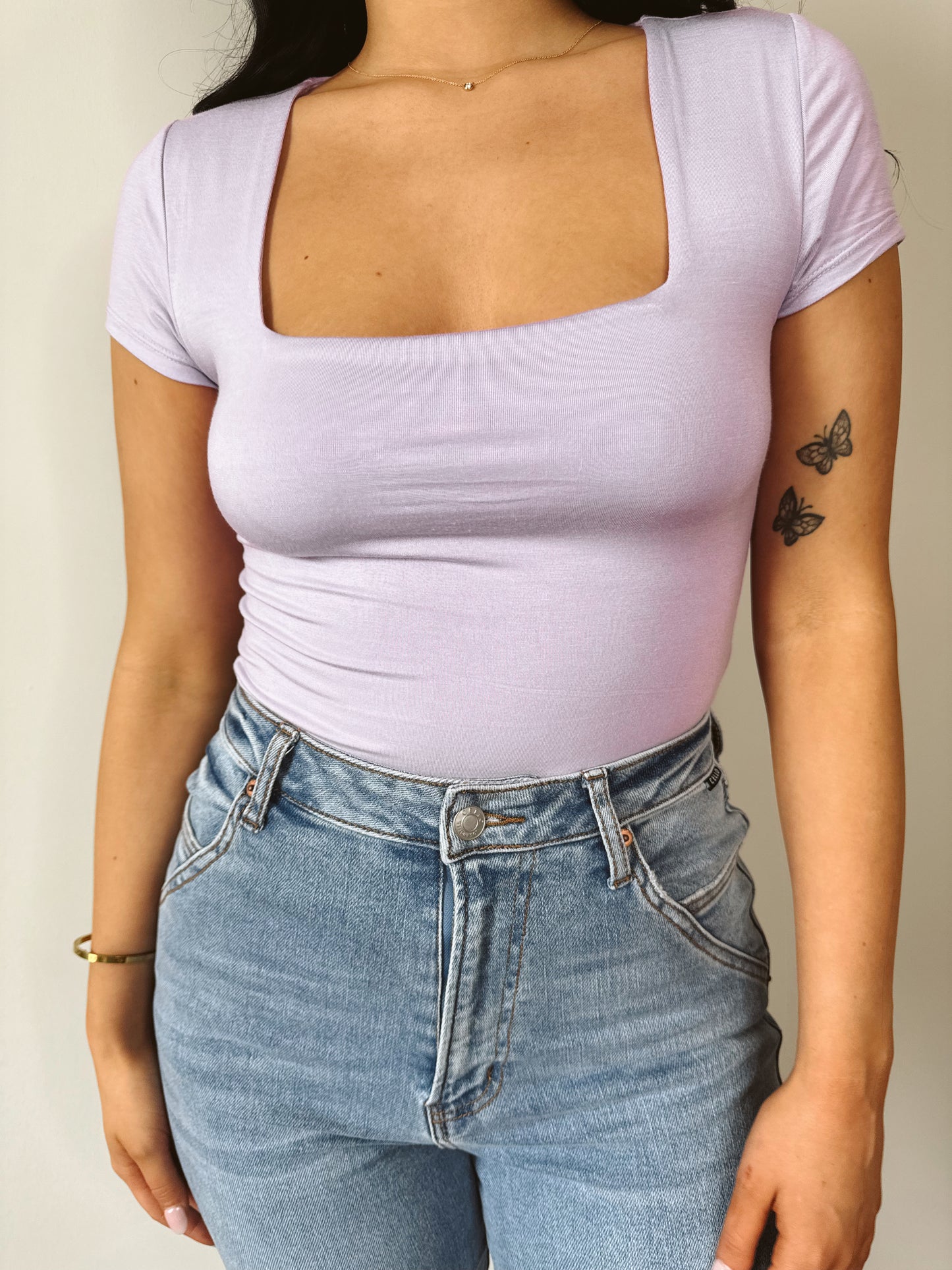 Easily Worn Buttery Basic Top